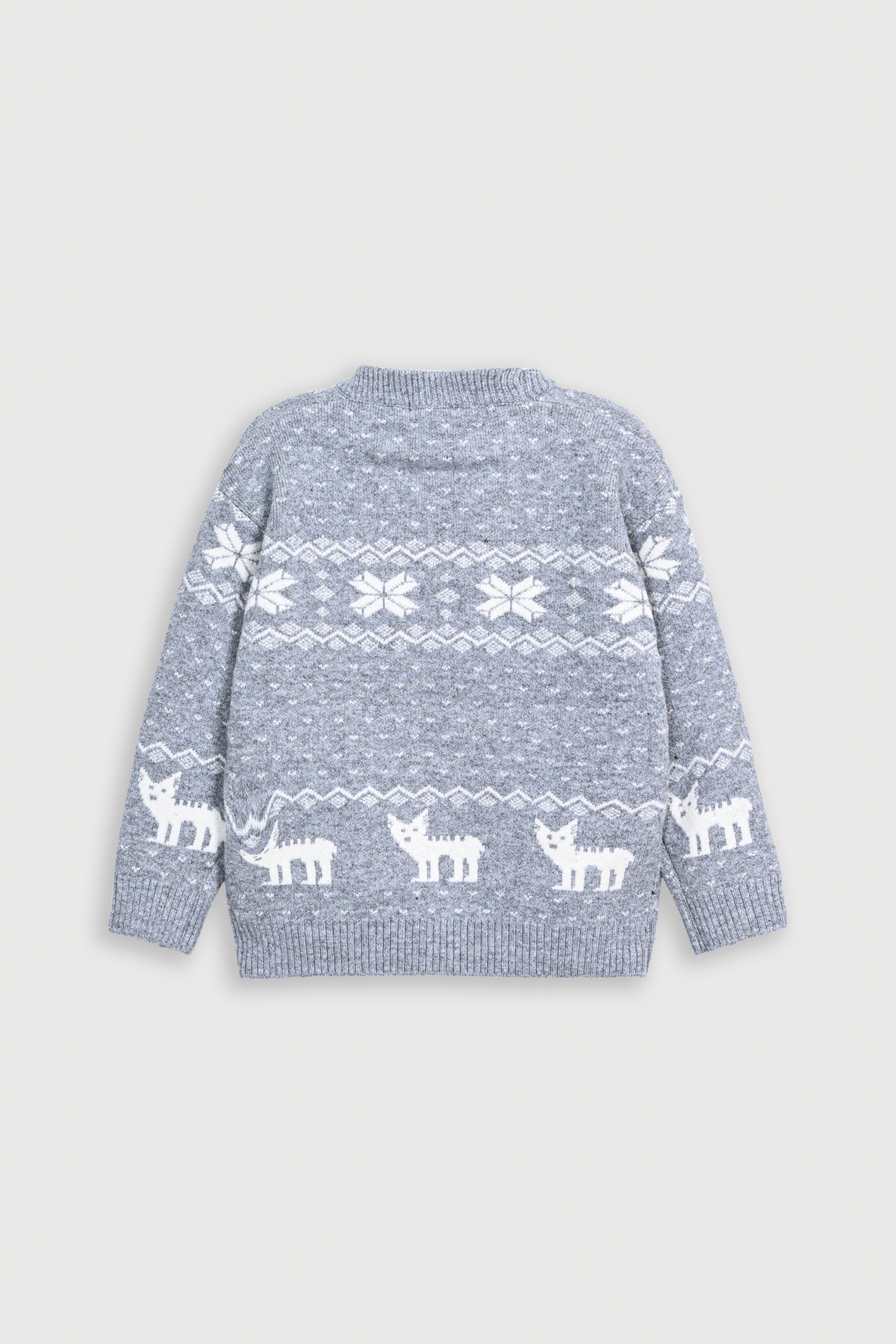 GIRL'S LIGHT GRAY SWEATER Reality
