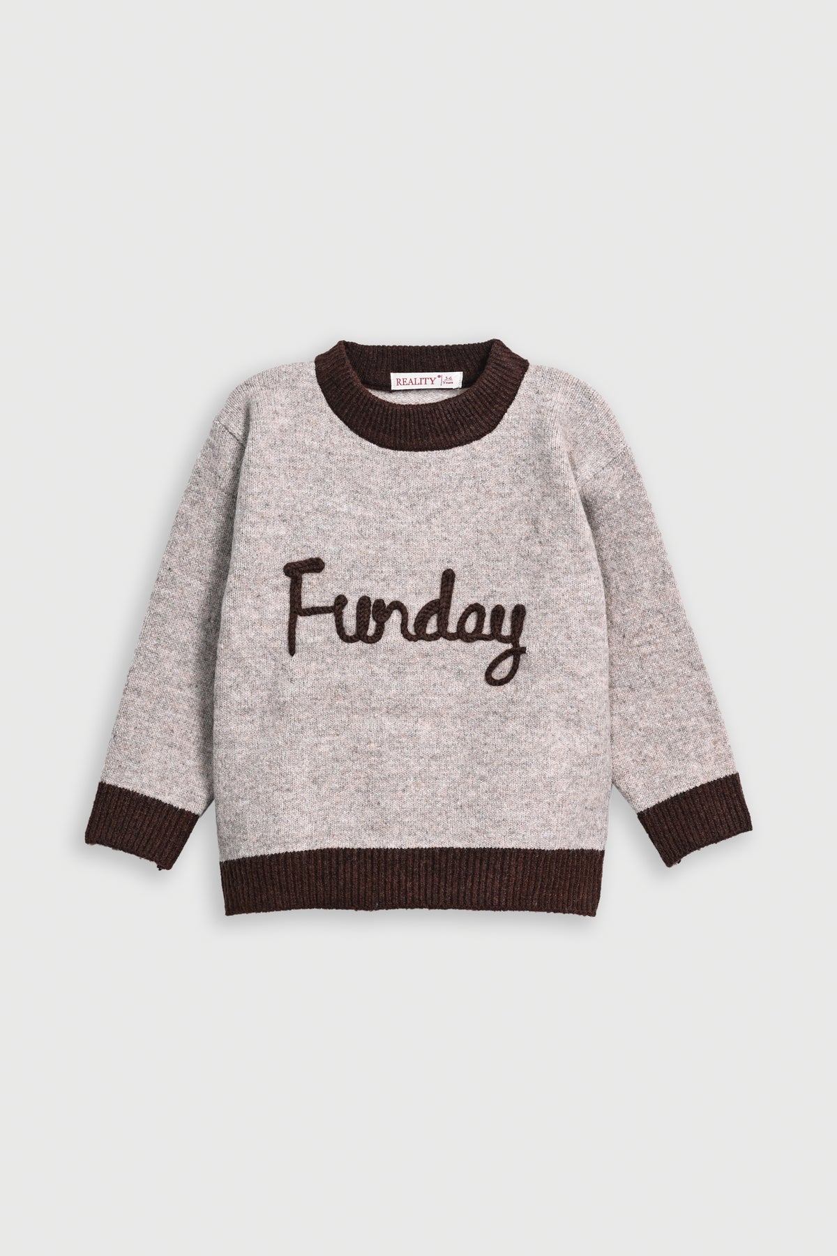GIRL'S BEIGE SWEATER Reality