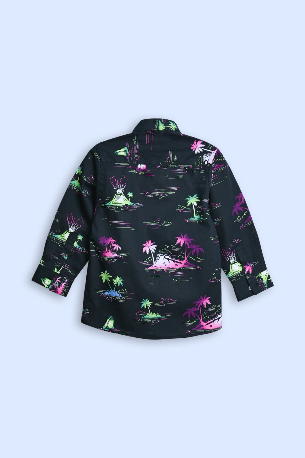 BOYS CASUAL BLACK SHIRT N/B Reality