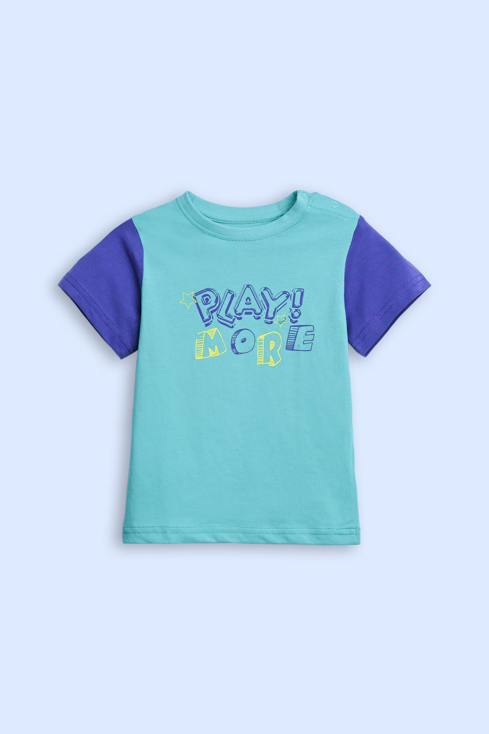 GIRLS SEA GREEN T-SHIRT REALITY