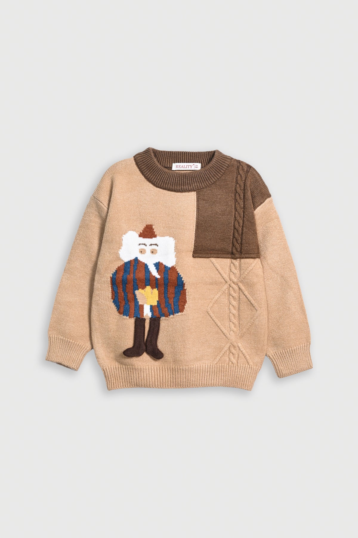 GIRL'S CAMEL SWEATER Reality