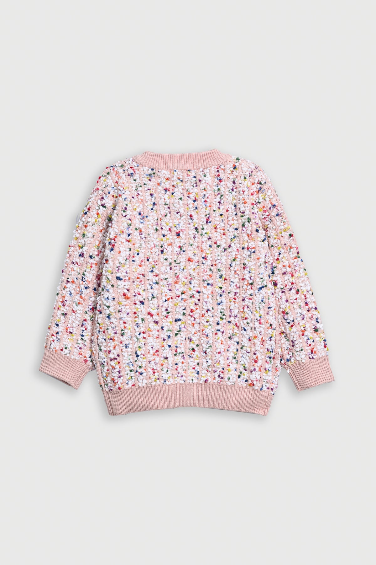 GIRL'S PEACH SWEATER Reality