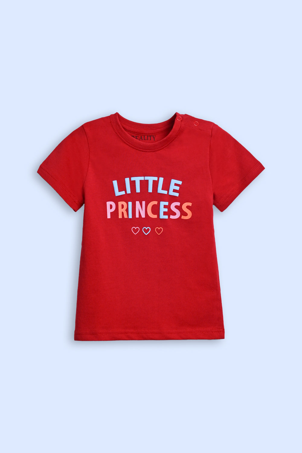 GIRLS RED T-SHIRT REALITY