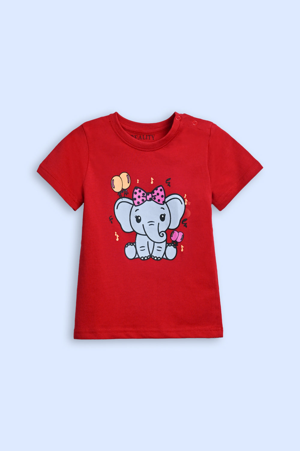 GIRLS RED T-SHIRT REALITY