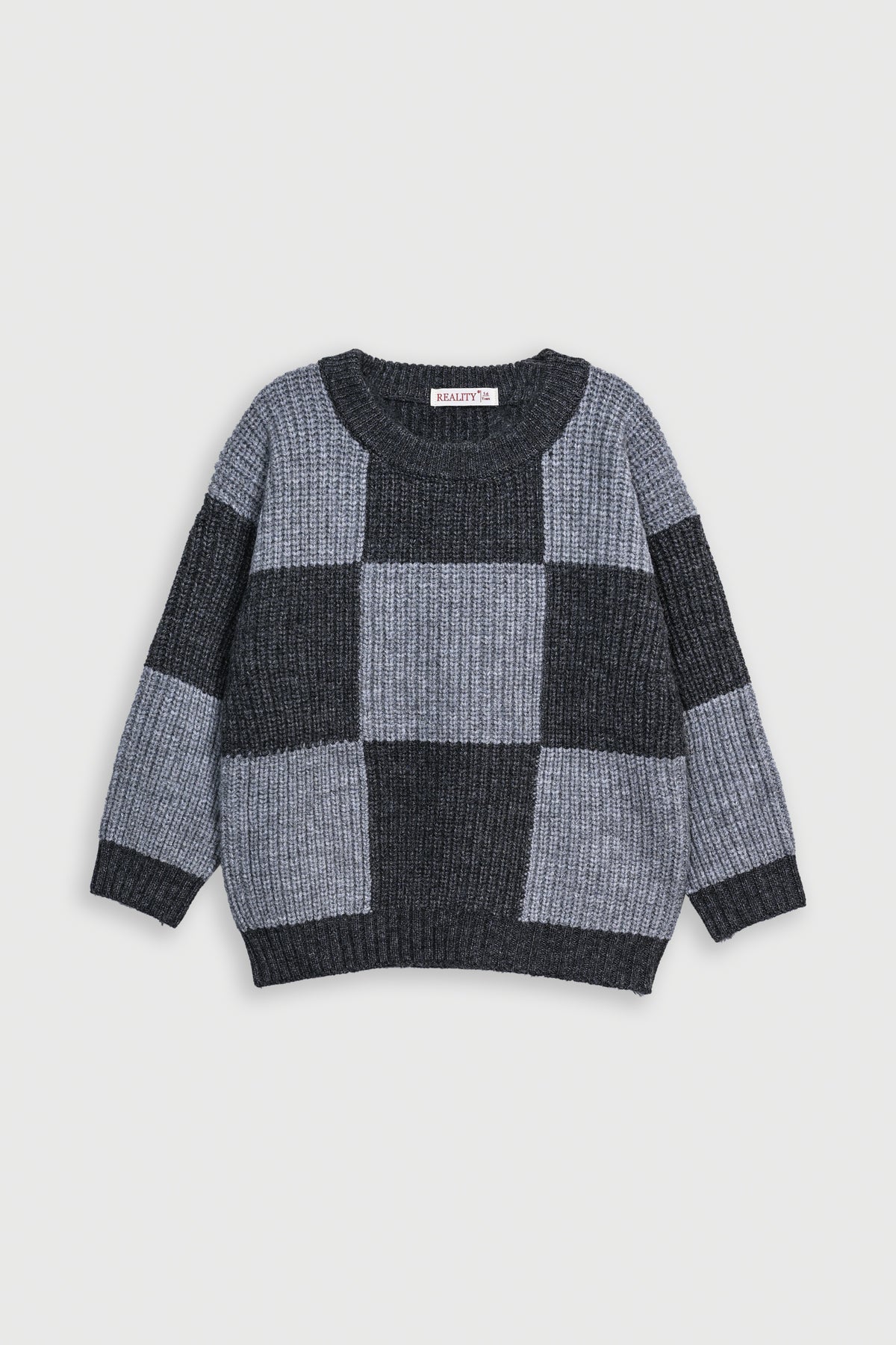 GIRL'S DARK GRAY SWEATER Reality