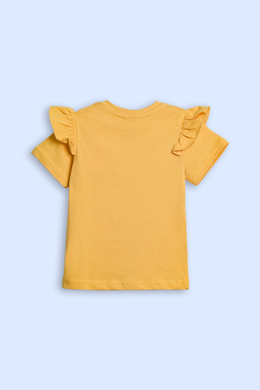 GIRLS MUSTARD T-SHIRT REALITY