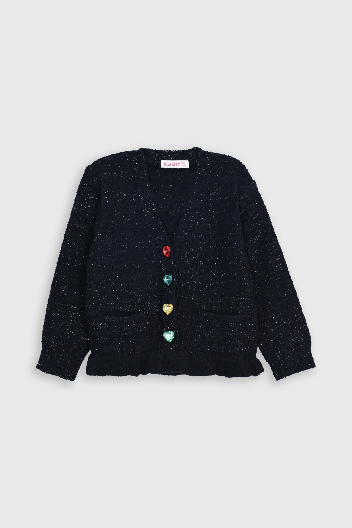 GIRL'S BLACK SWEATER Reality