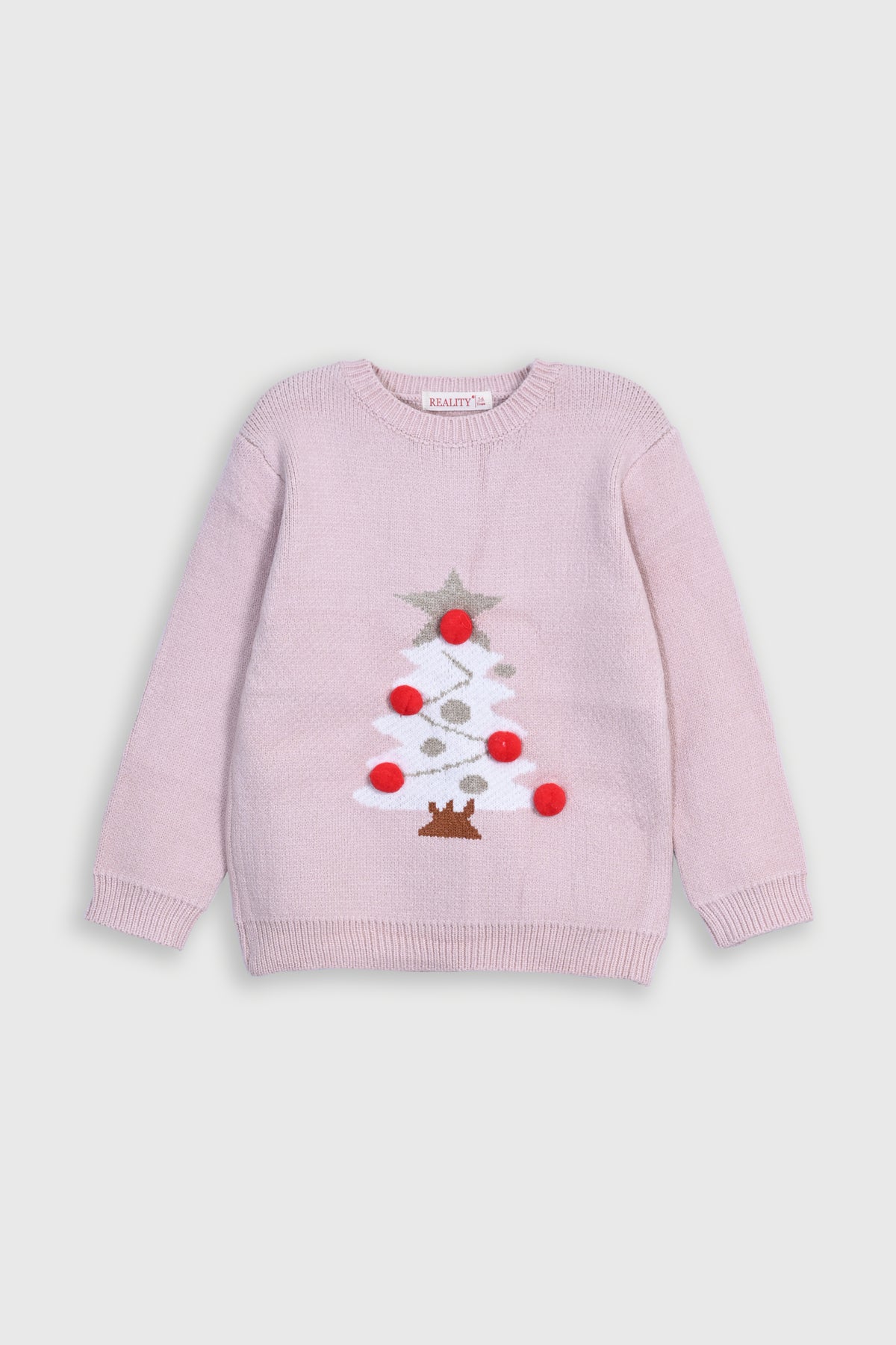 GIRL'S PEACH SWEATER Reality