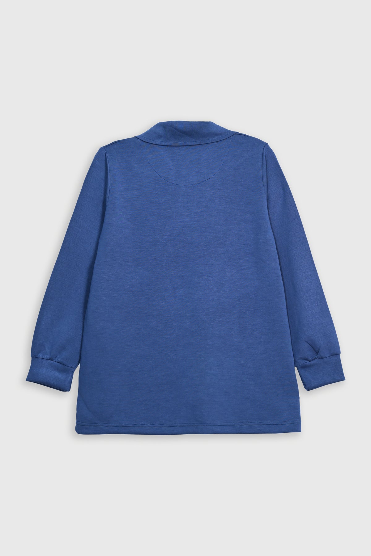 LADIES SOLID BEDFORD BLUE SUIT Reality