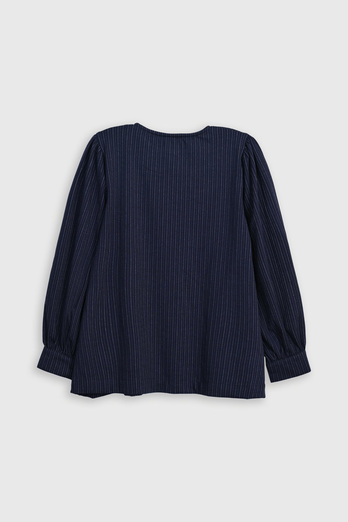 LADIES PIN STRIP NAVY CO-ORD SET Reality