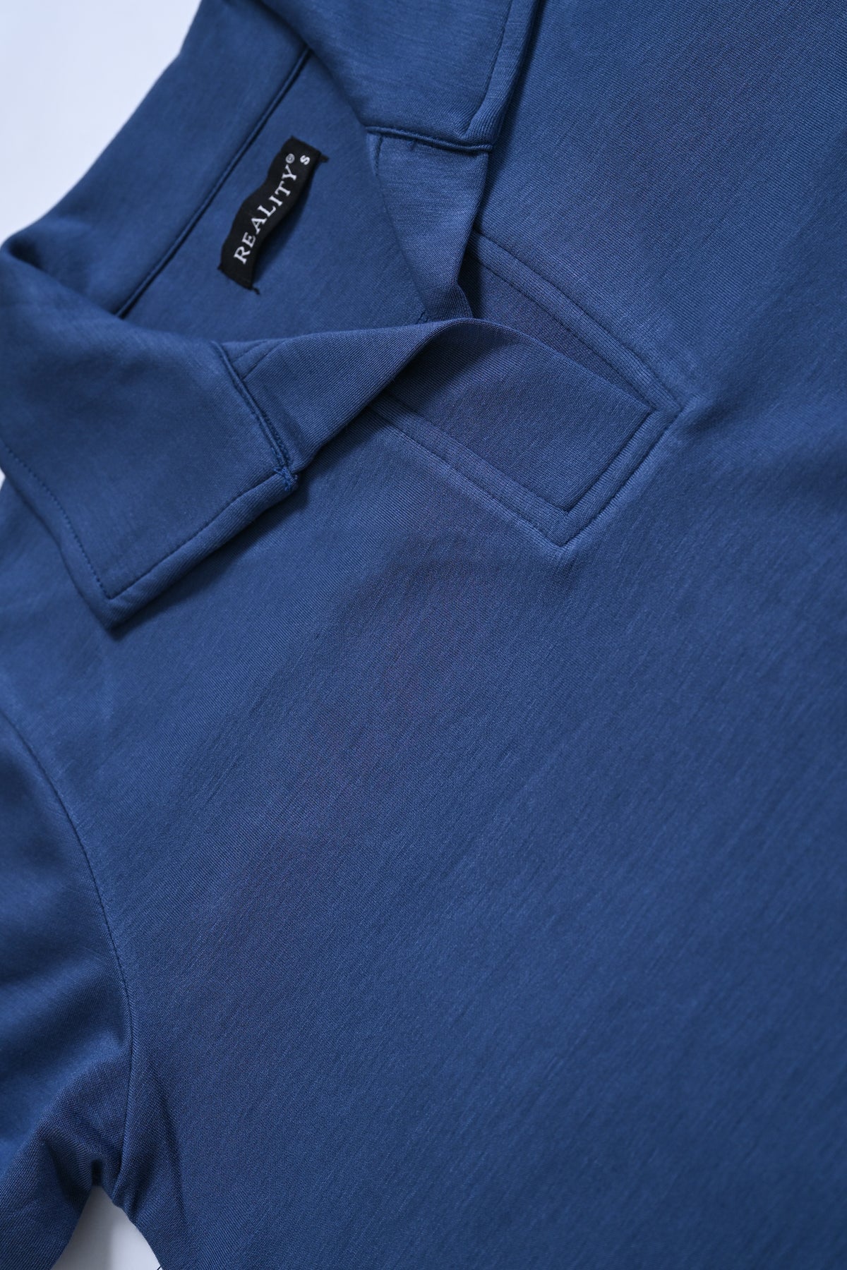 LADIES SOLID BEDFORD BLUE SUIT Reality