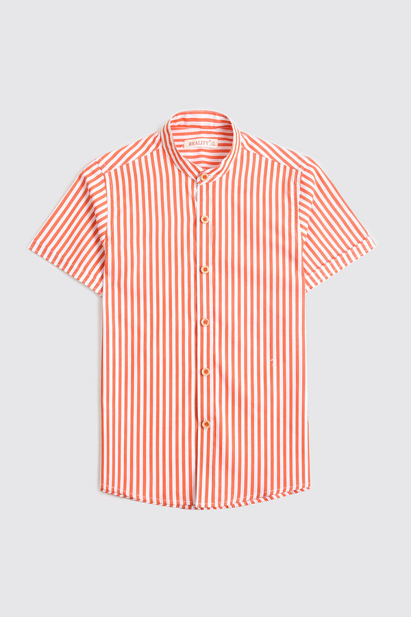 Striped Print Casual Shirt