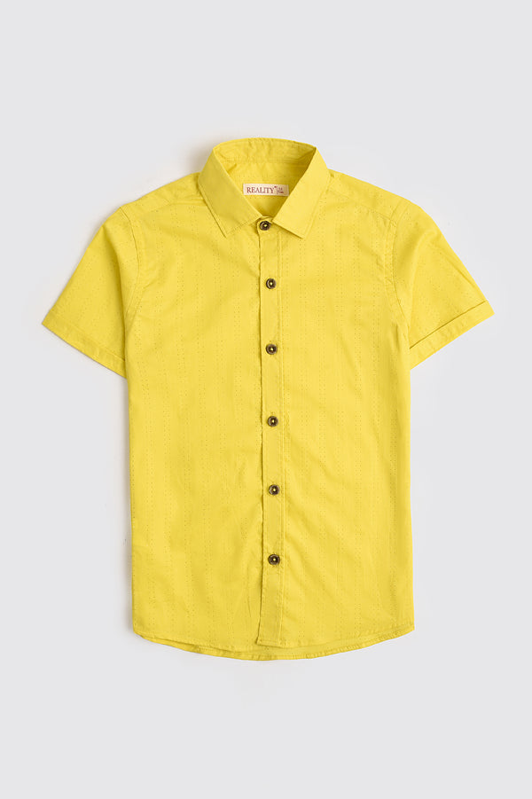 Classic Yellow Casual Shirt