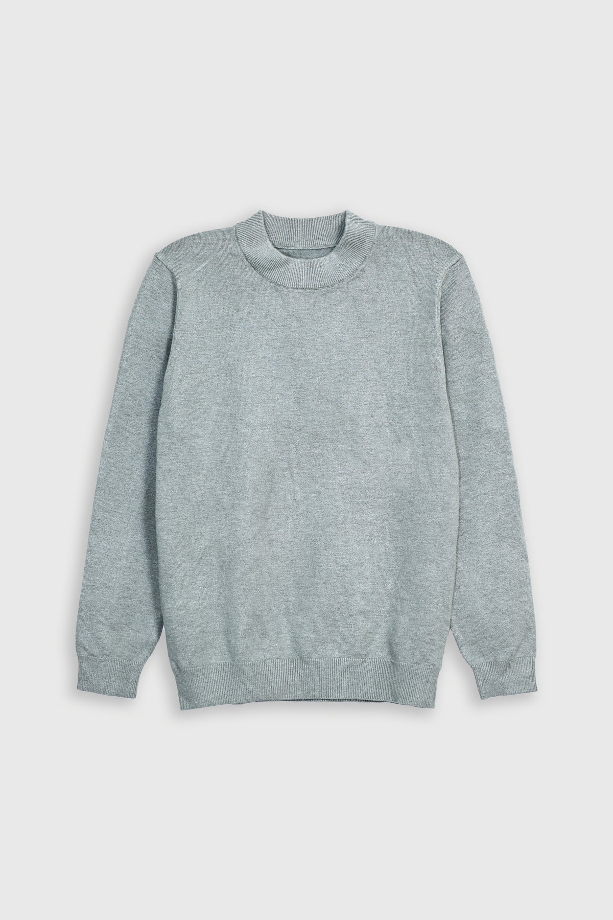 MEN CREW NECK GREEN SWEATER Reality
