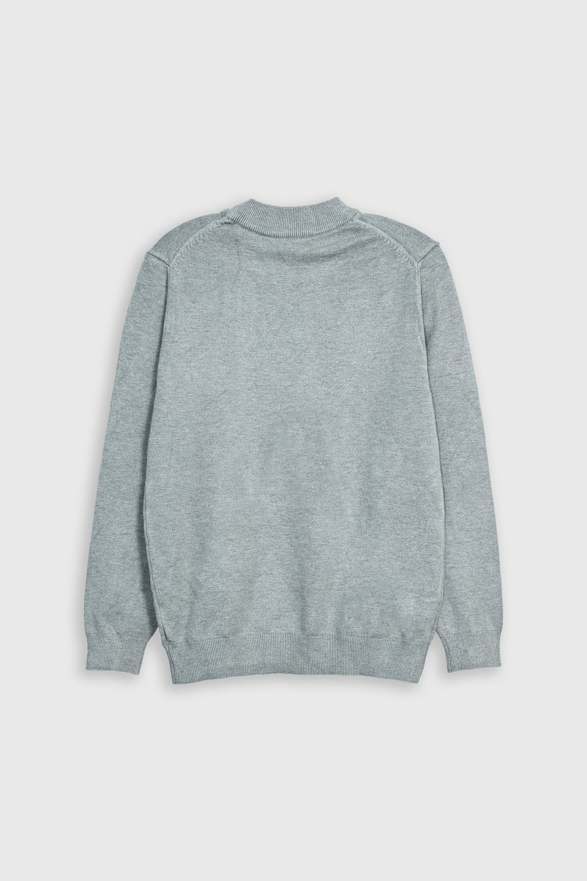 MEN CREW NECK GREEN SWEATER Reality