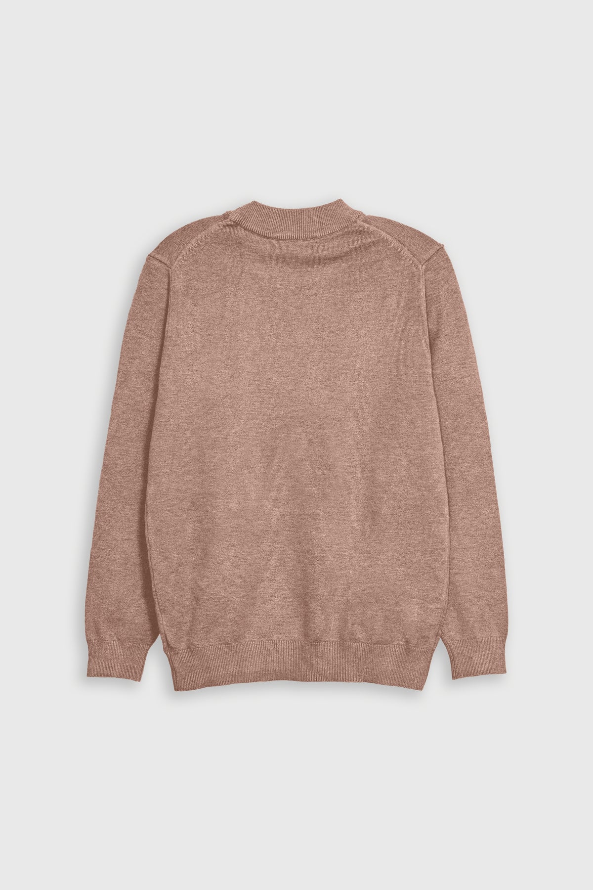 MEN CREW NECK CAMEL SWEATER Reality
