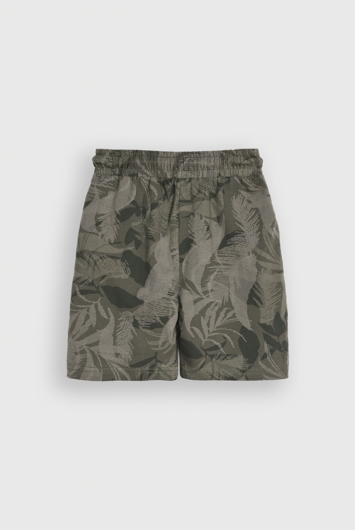 PRINTED GREEN SHORTS Reality