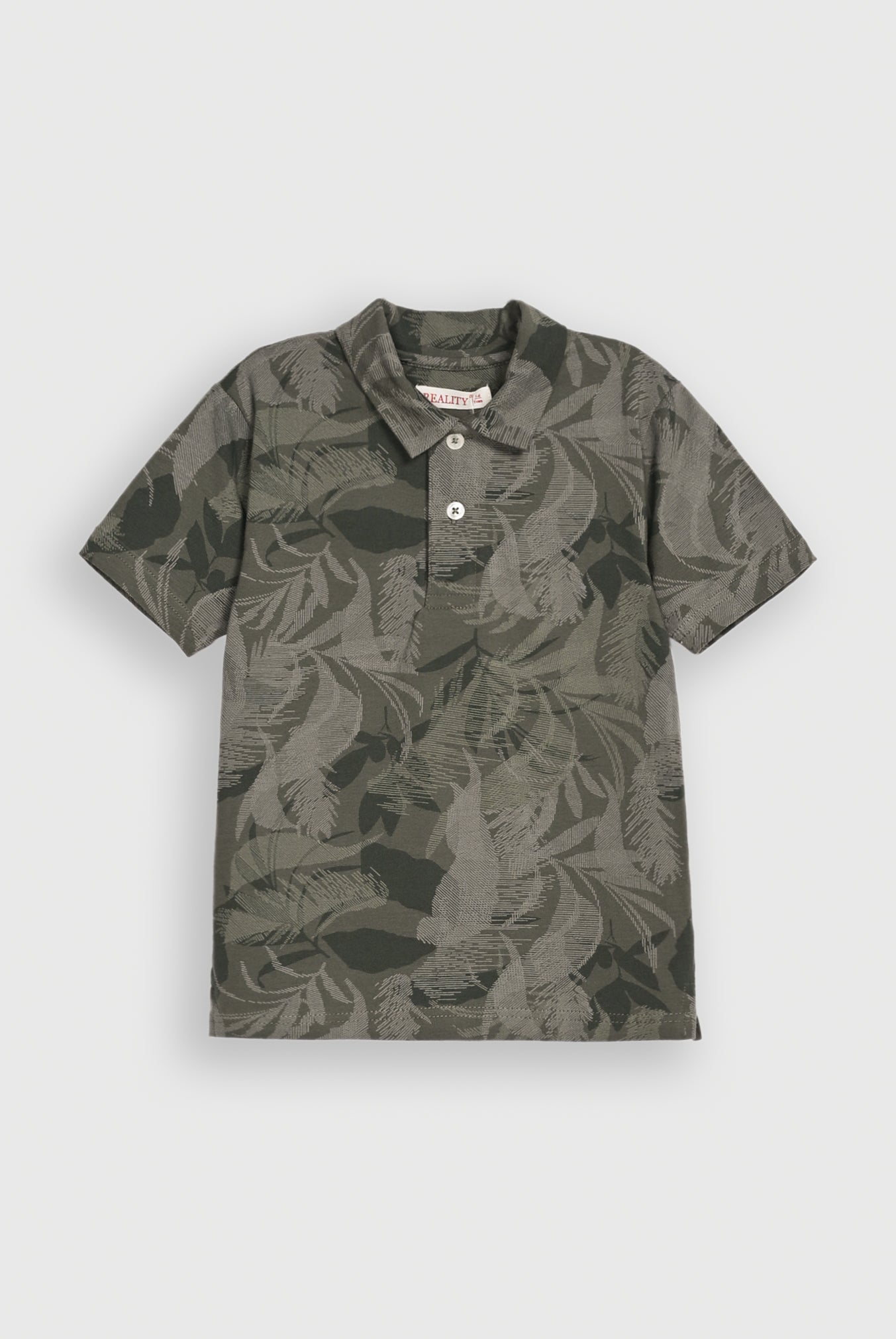 BOY PRINTED GREEN POLO Reality