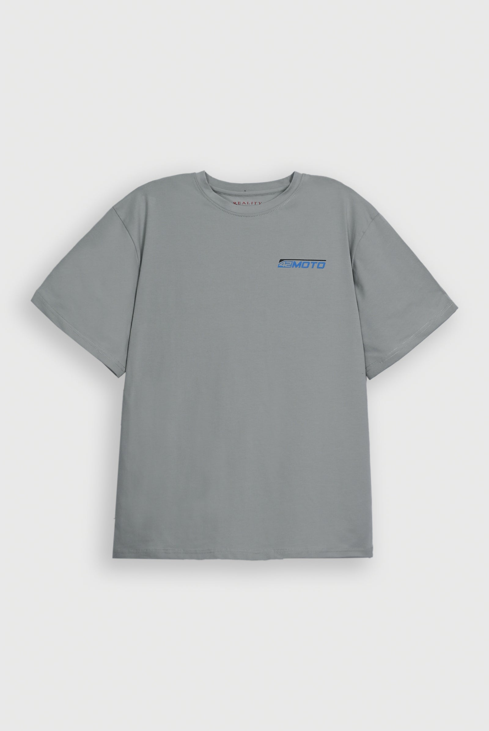 LIGHT GREEN LYCRA JERSEY MOTO GRAPHIC TEE Reality