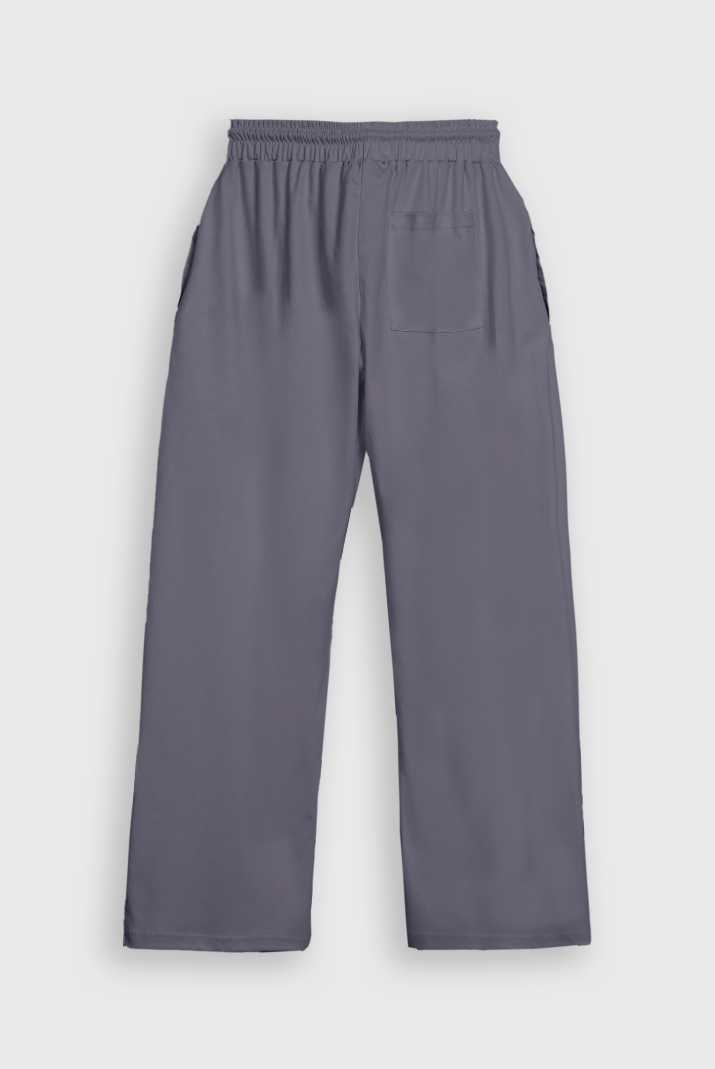 LIGHT BROWN INTERLOCK KNITTED TROUSER Reality
