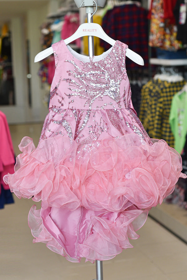 Sparkling Pink Princess Frock Reality