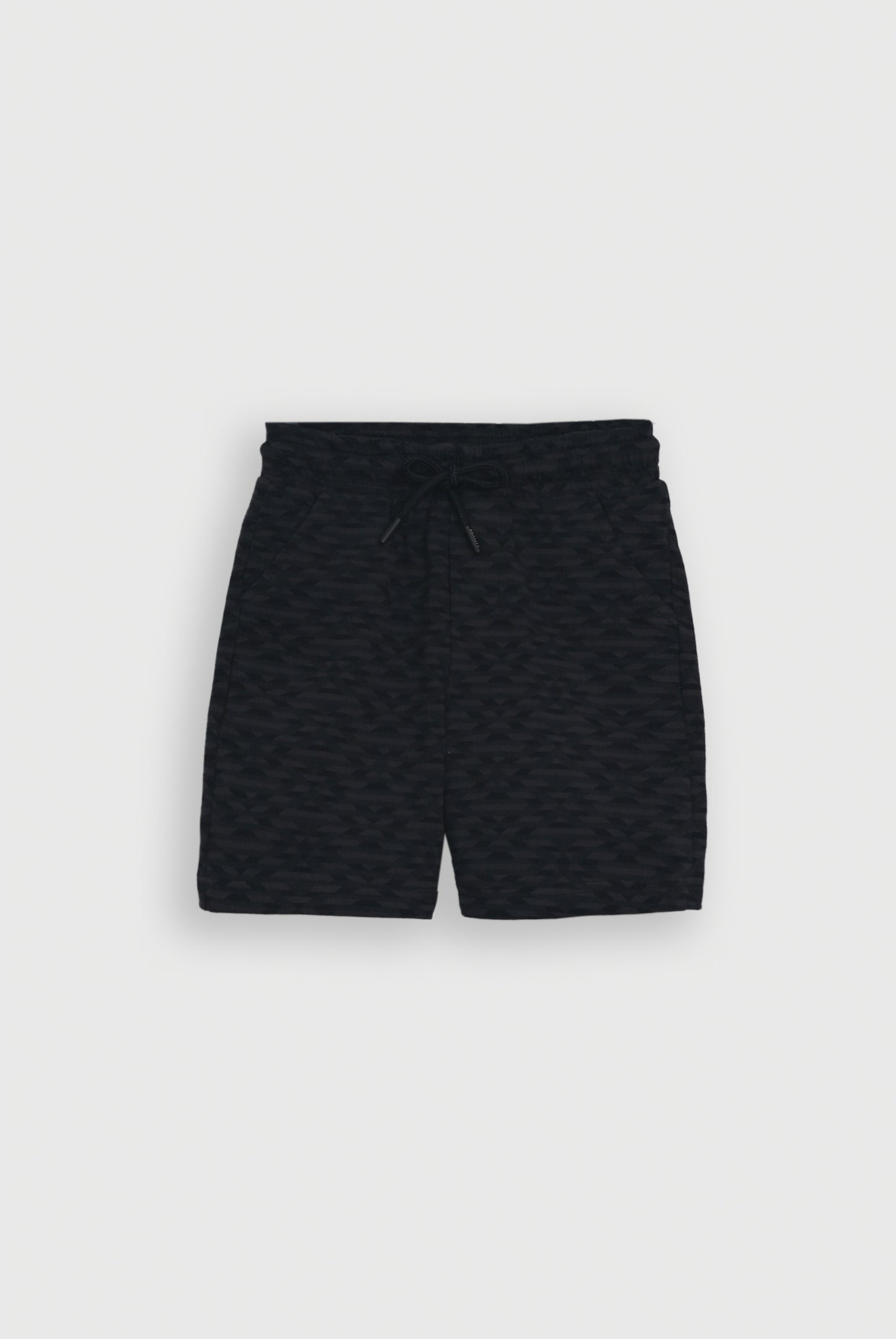 PRINTED CHARCOL SHORTS