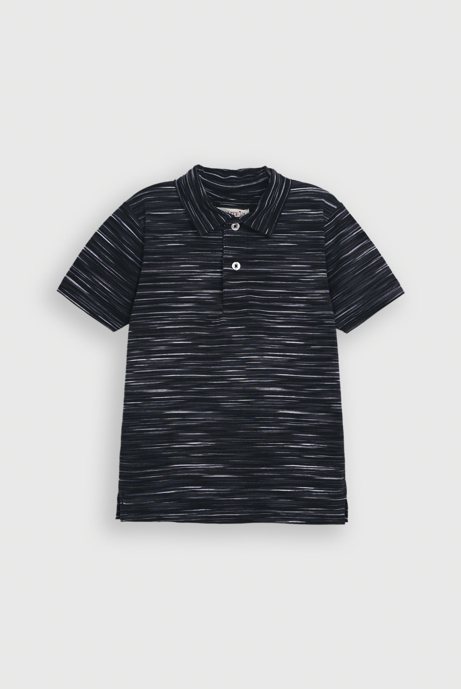 BOY PRINTED BLACK POLO Reality