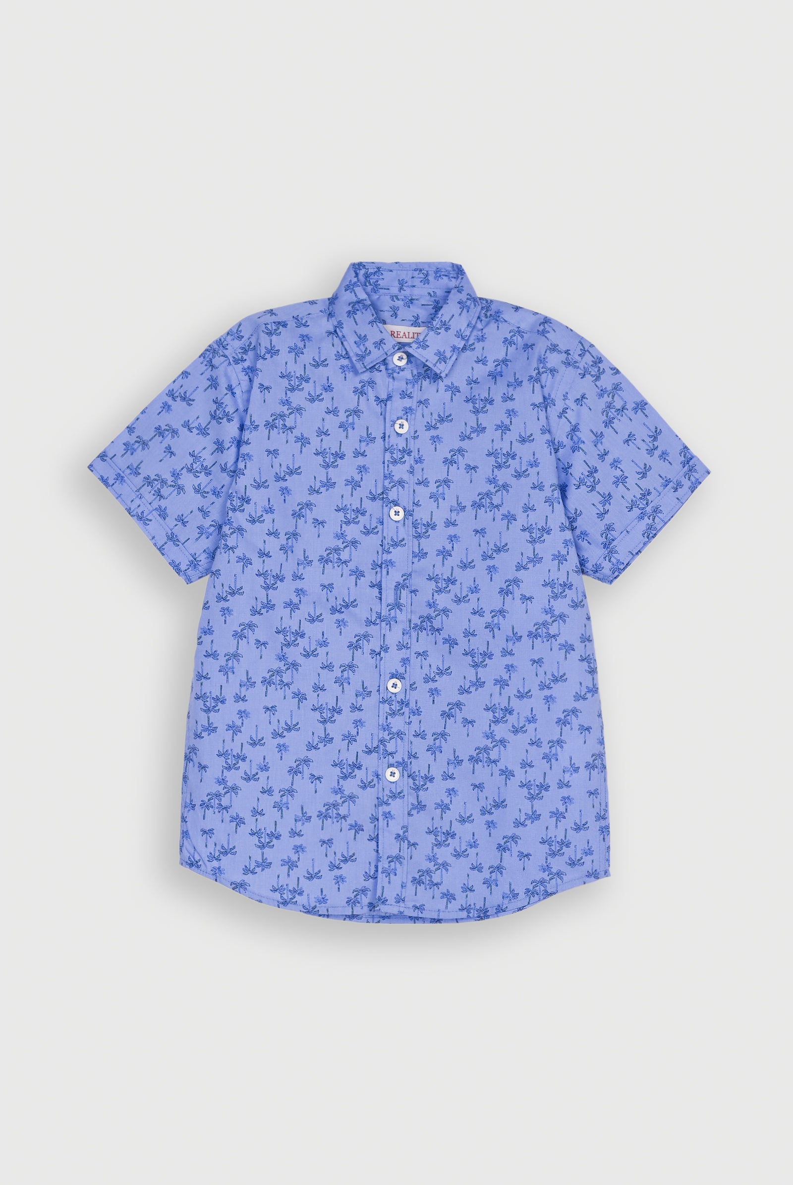 PRINTED BLUE SHIRT Reality