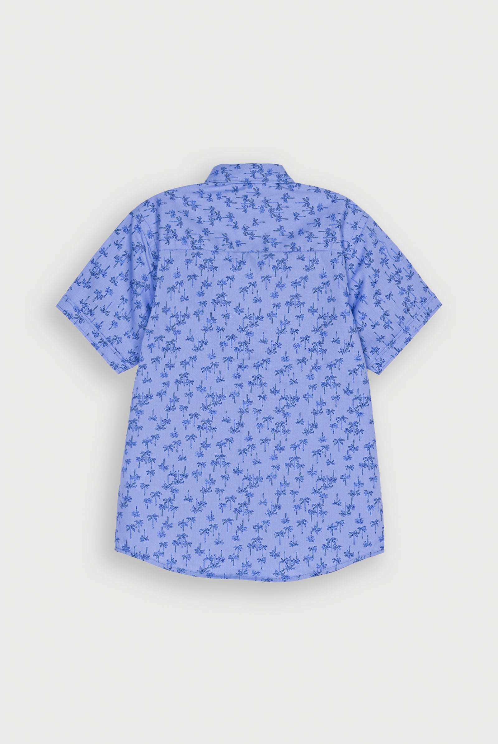 PRINTED BLUE SHIRT Reality
