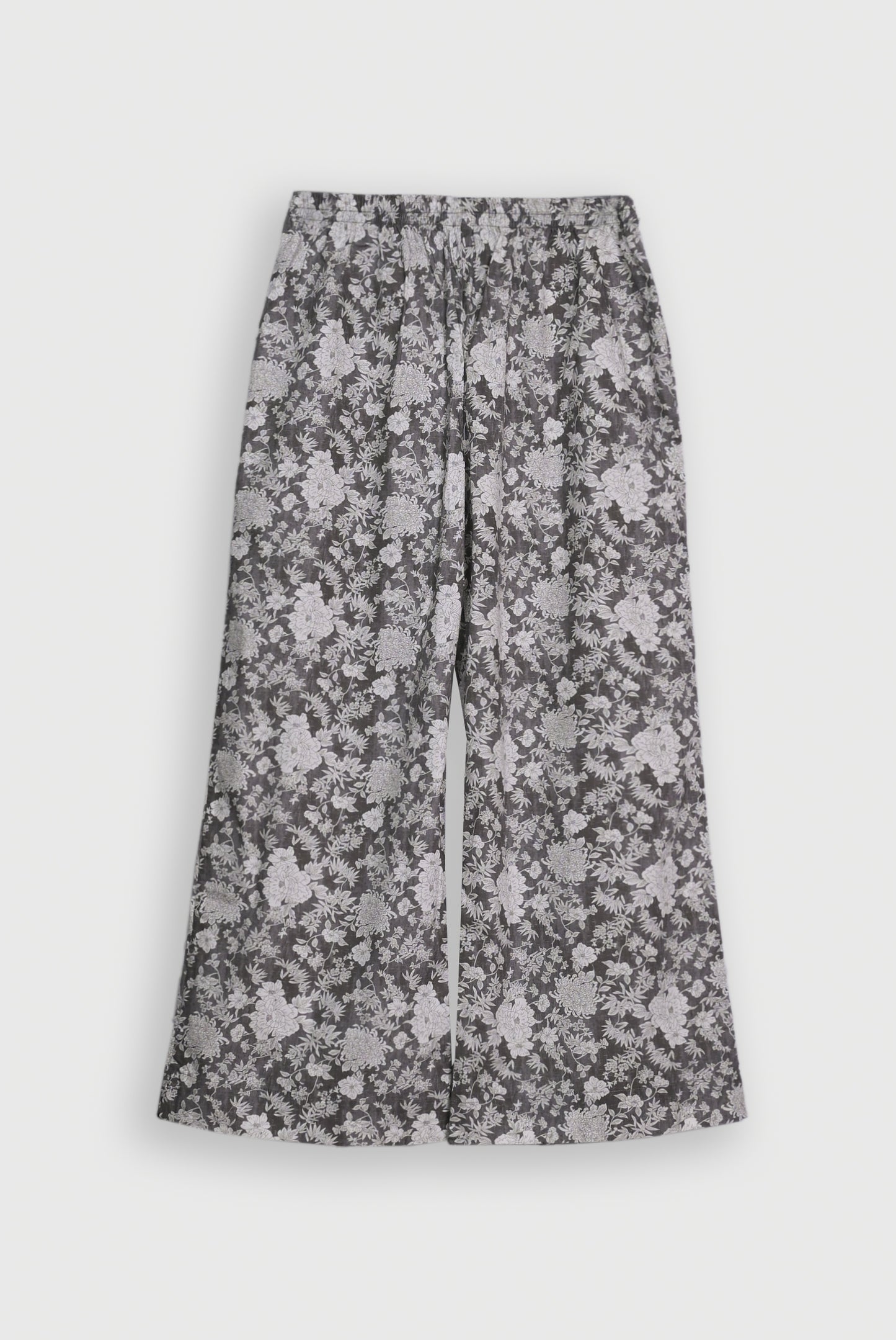 GRAY FLORAL FROCK Reality