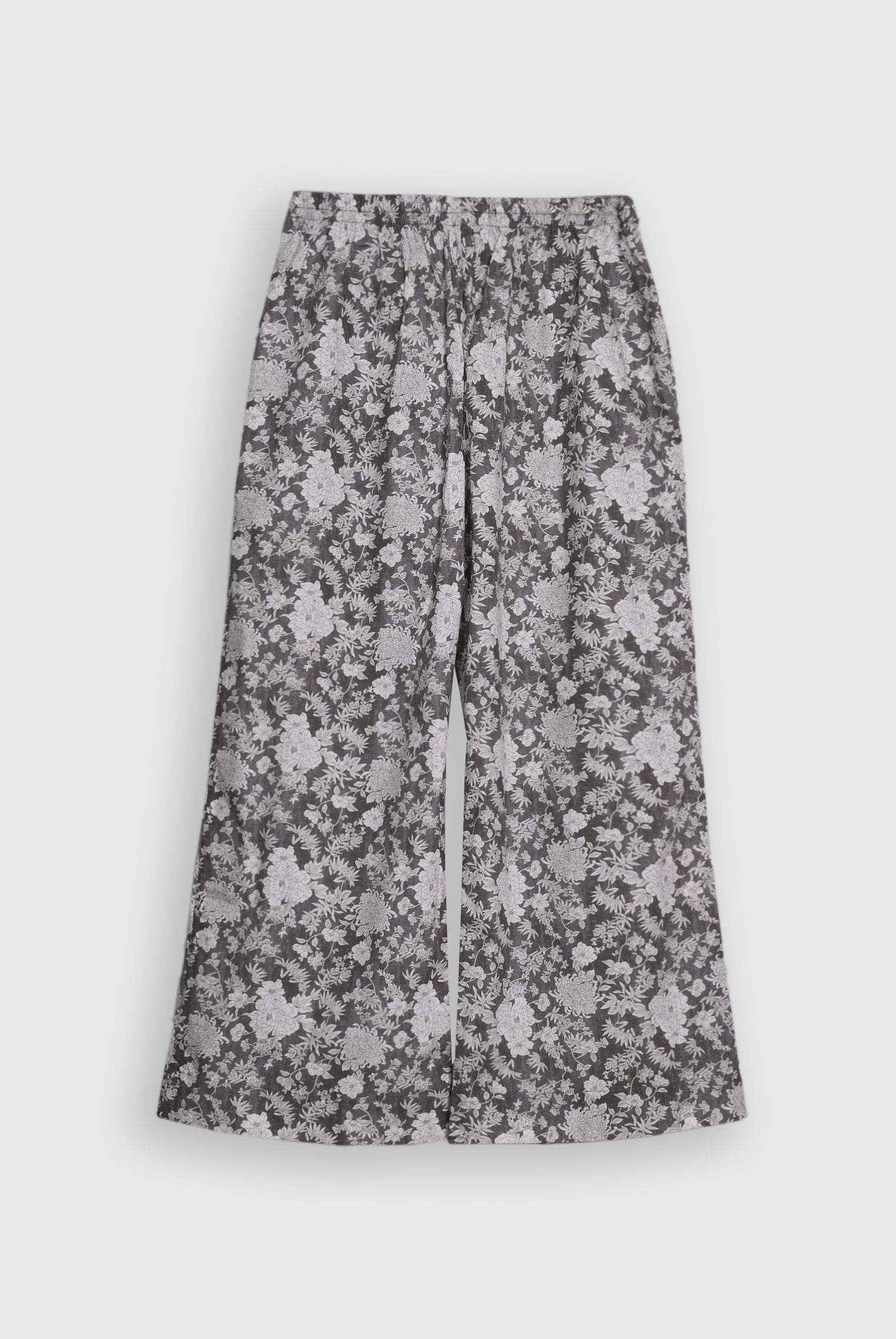 GRAY FLORAL FROCK Reality