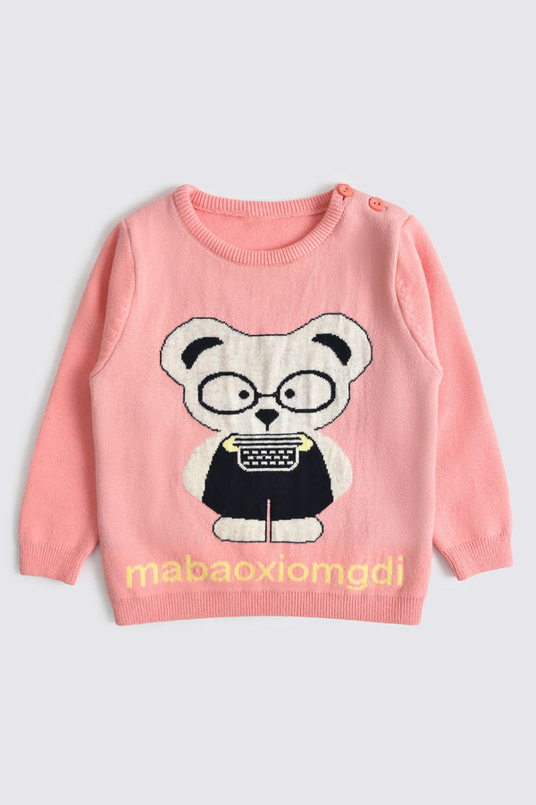 Teddy Graphic Sweater