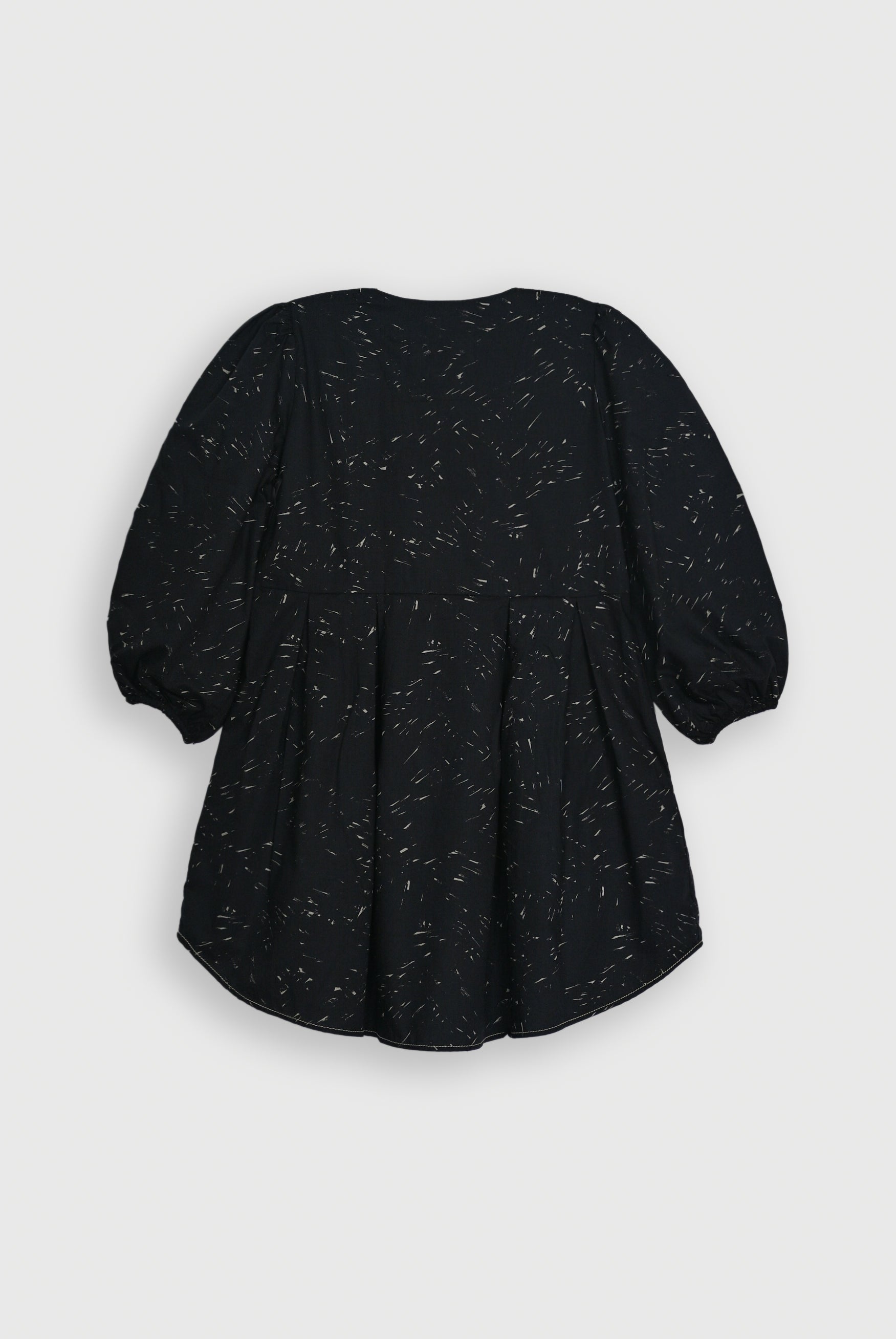 BLACK FLORAL FROCK Reality