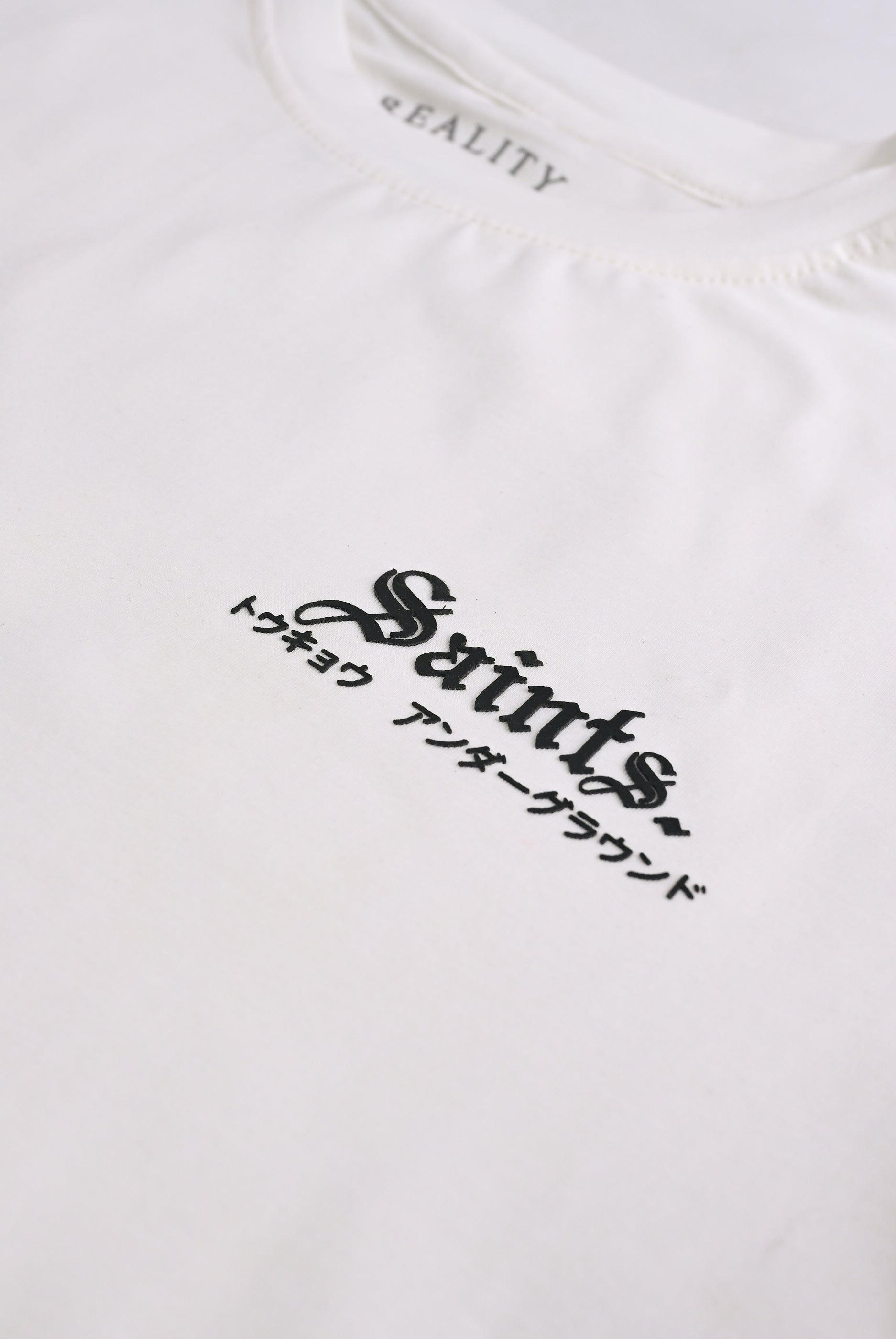 OFF WHITE LYCRA JERSEY TEE Reality