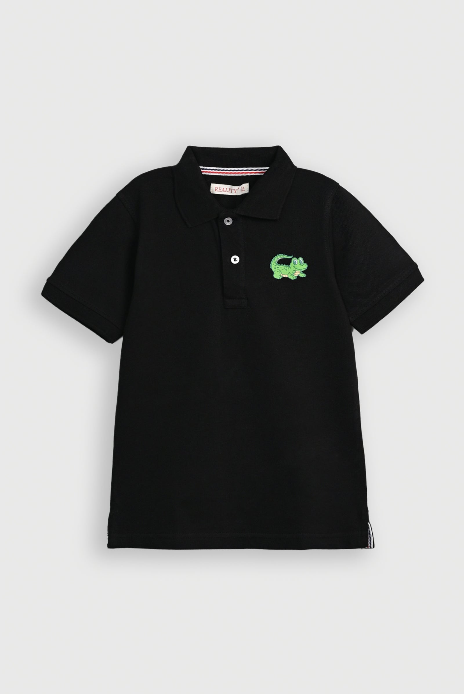 Boy Black Polo Reality