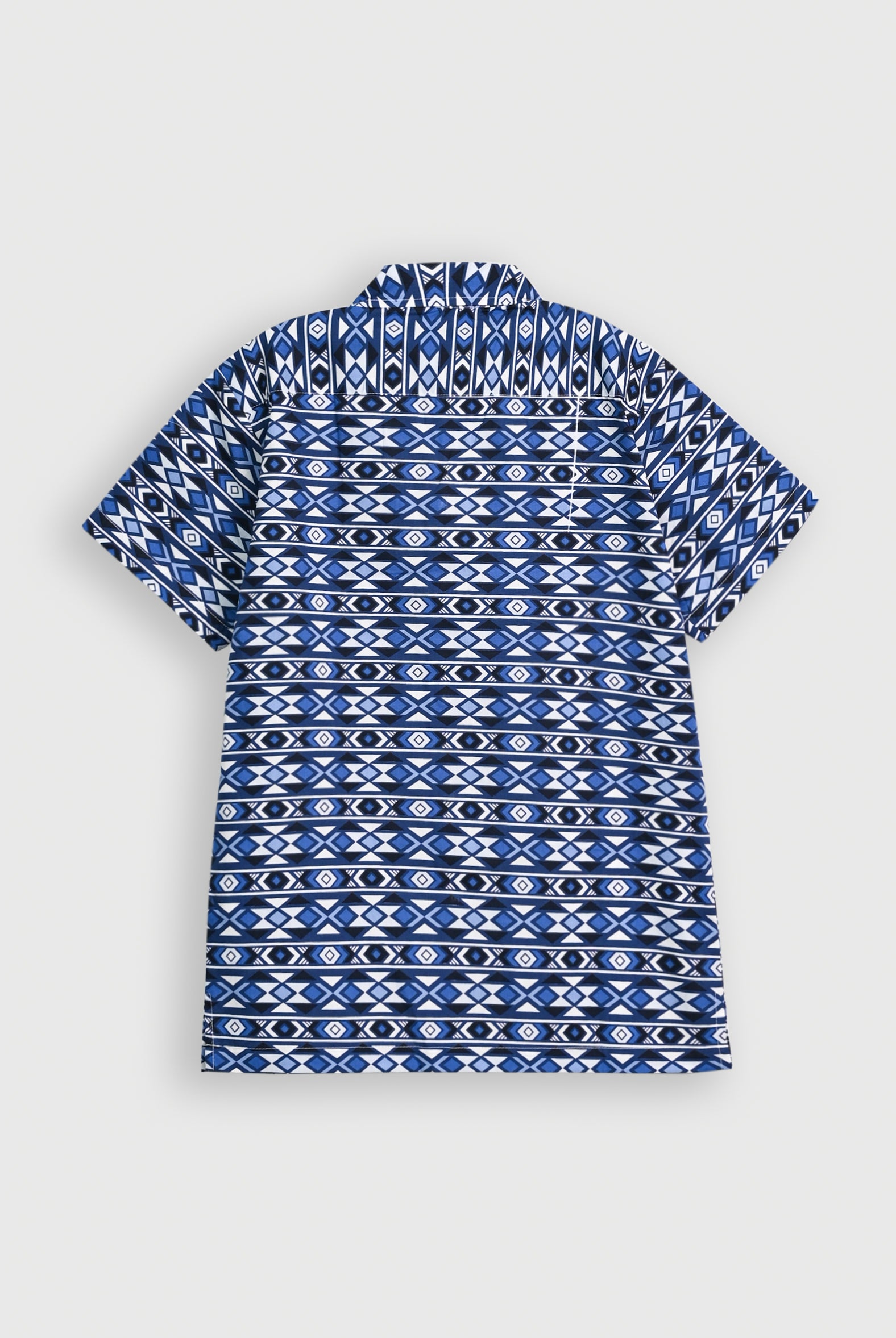 COAT COLLAR BLUE CASUAL SHIRT Reality