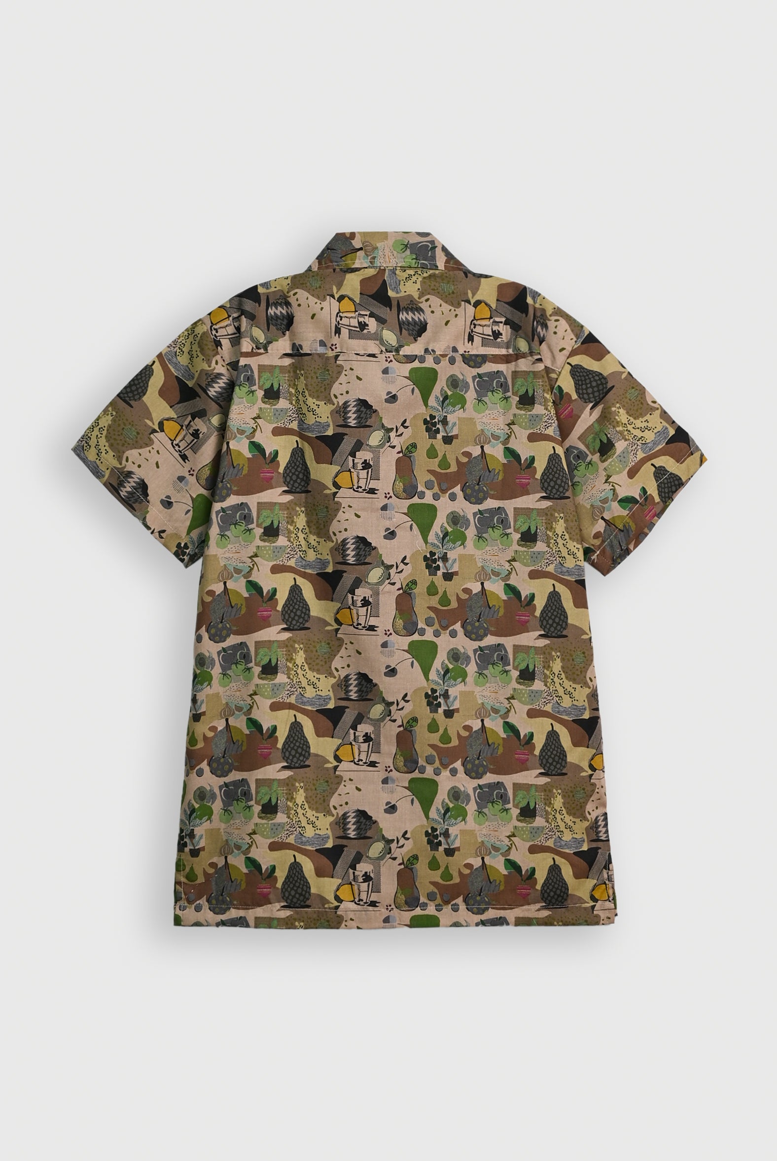 COAT COLLAR KHAKI CASUAL SHIRT Reality