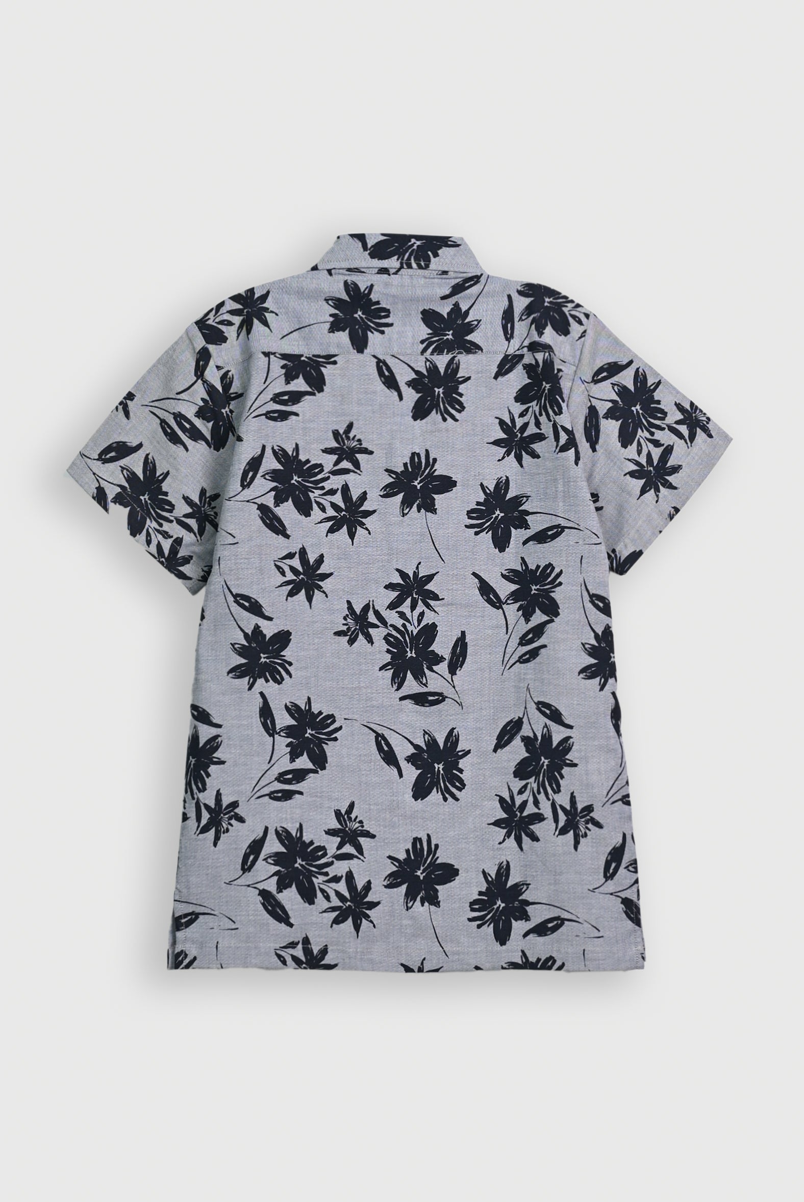 COAT COLLARDARK GREY CASUAL SHIRT Reality