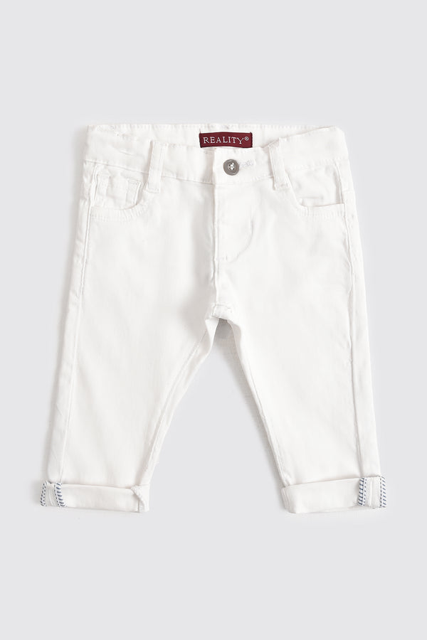 White Cotton Pant