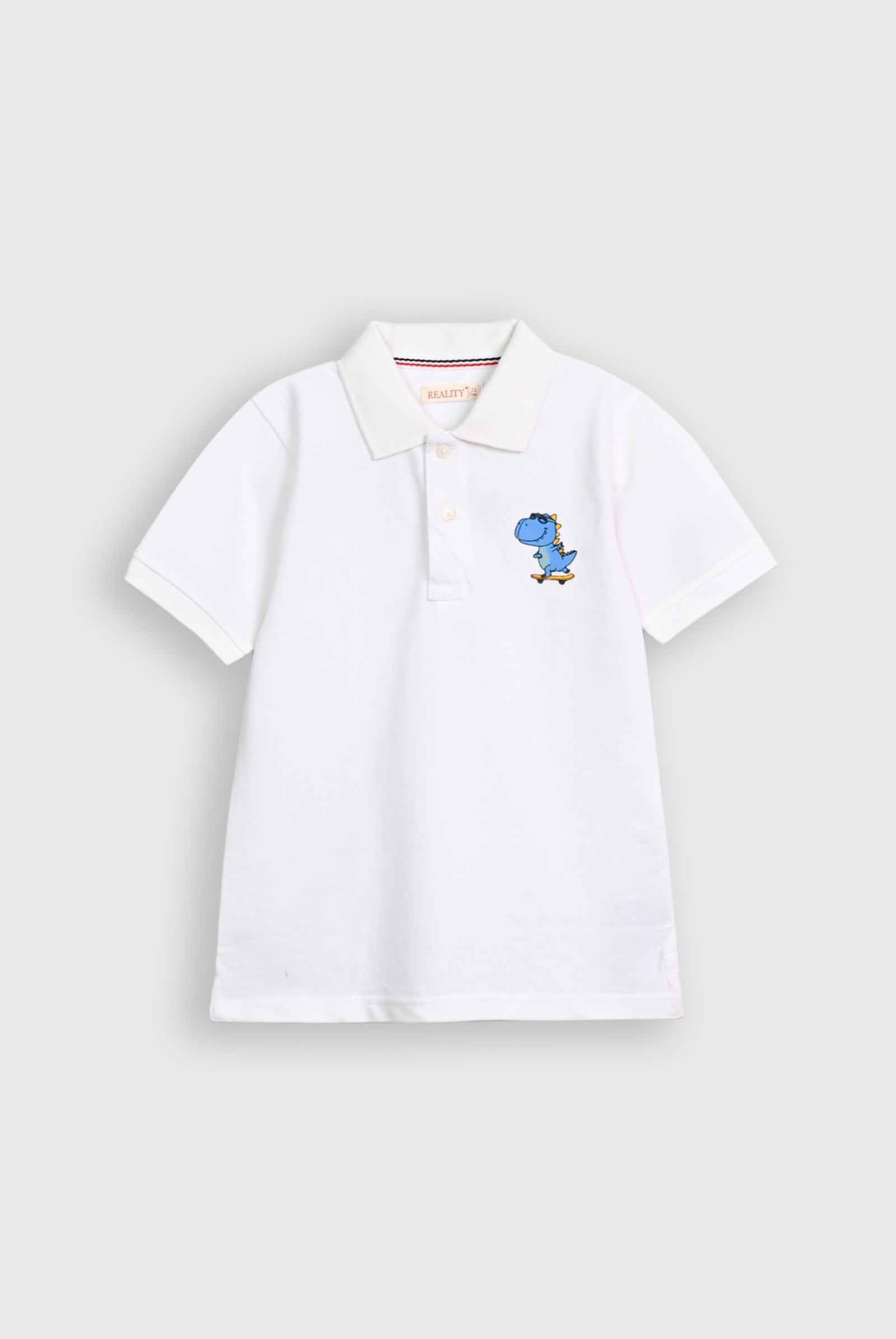Boy WHITE Polo Reality
