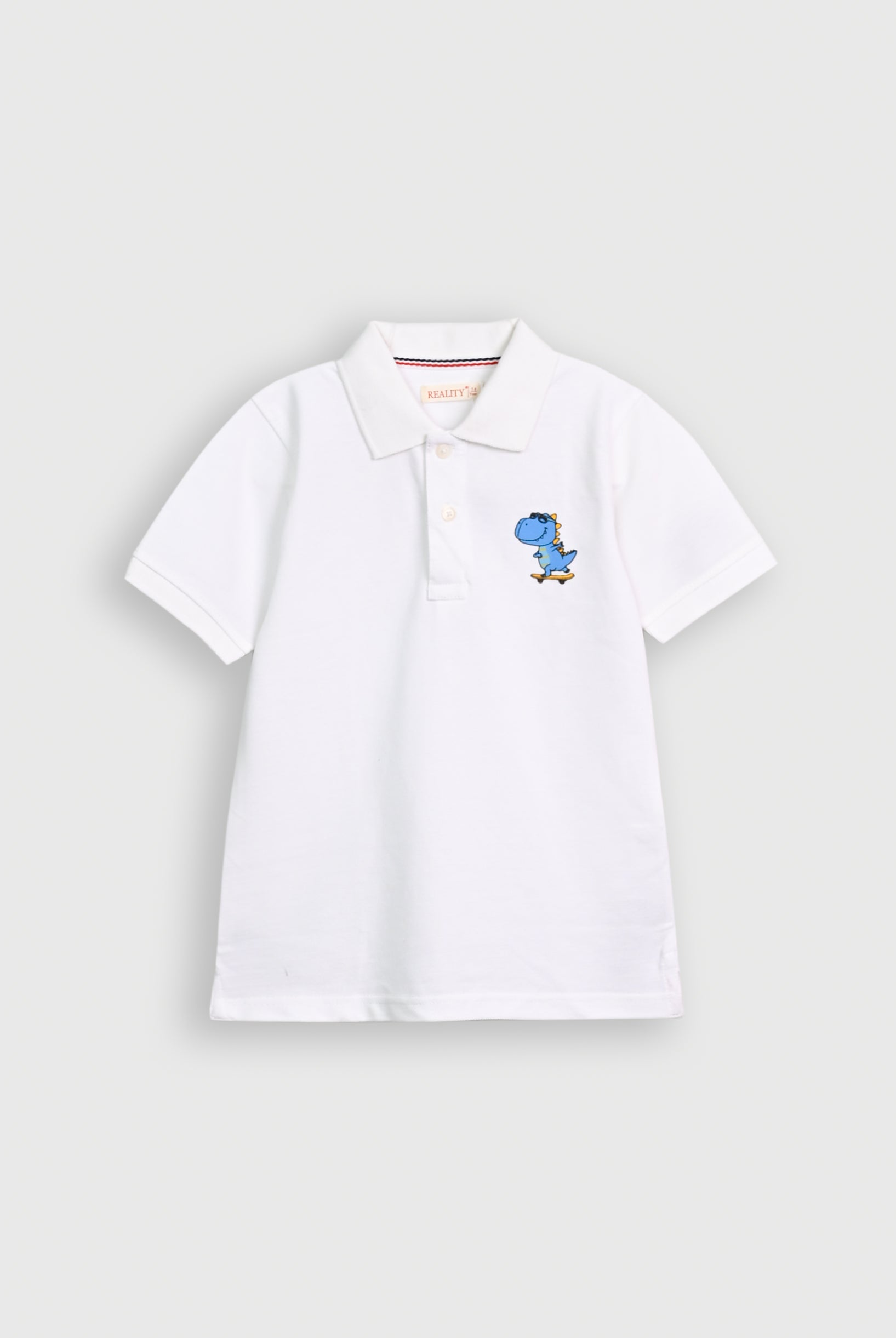 Boy WHITE Polo Reality
