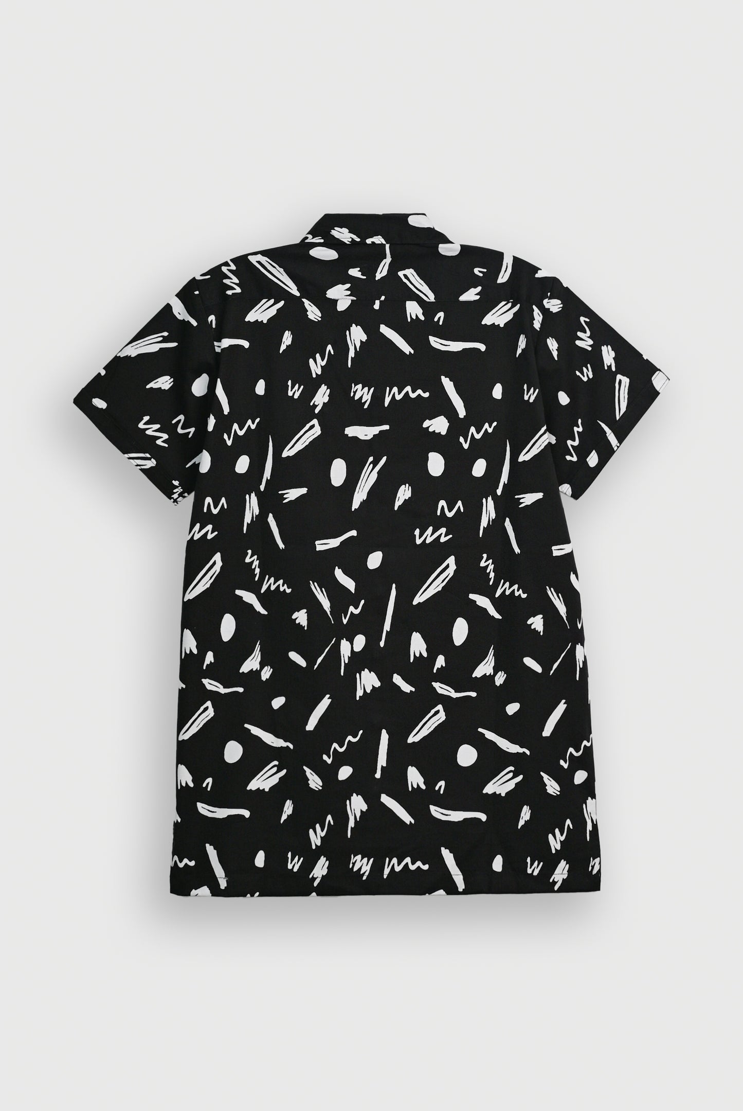 COAT COLLAR BLACK CASUAL SHIRT Reality