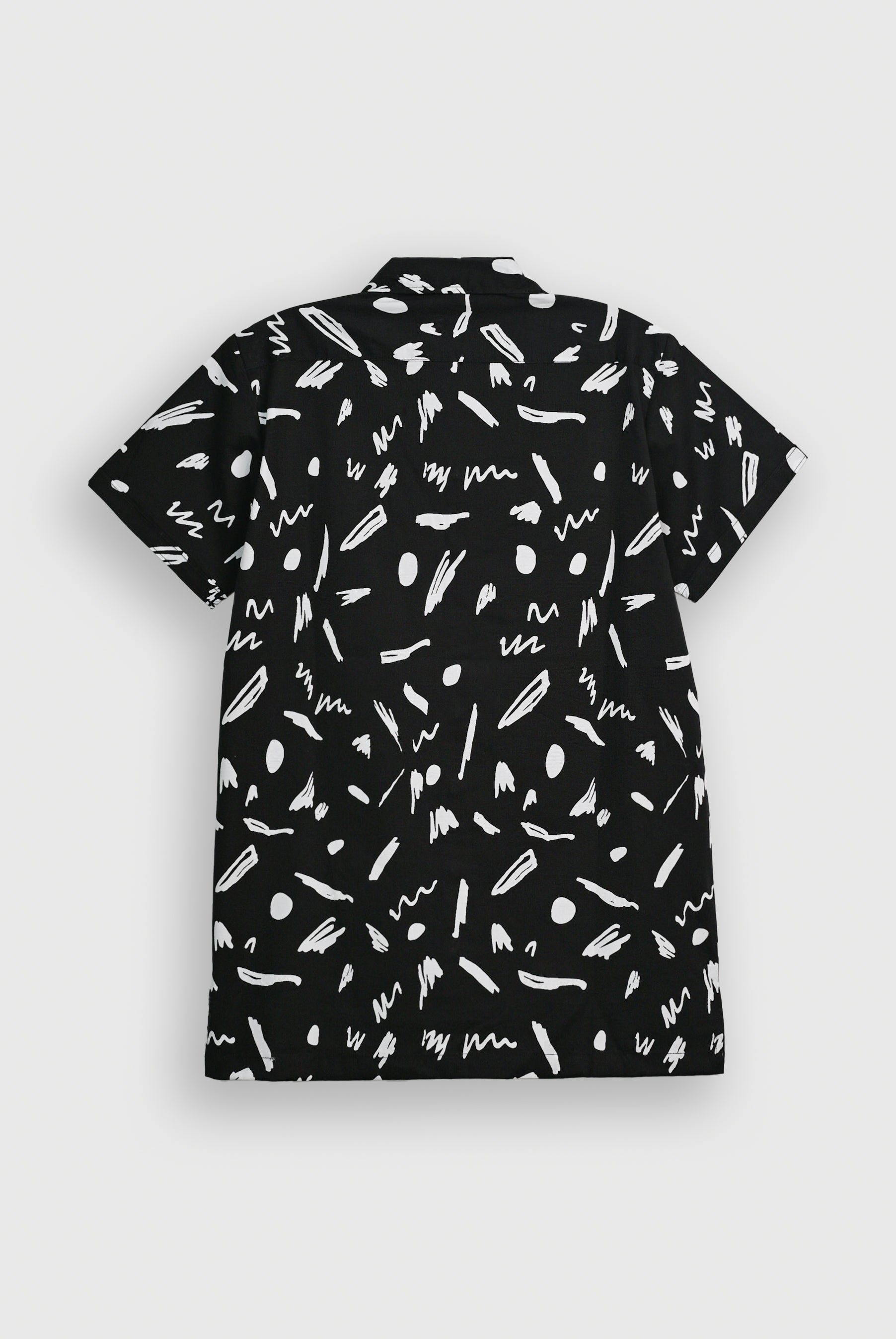 COAT COLLAR BLACK CASUAL SHIRT Reality