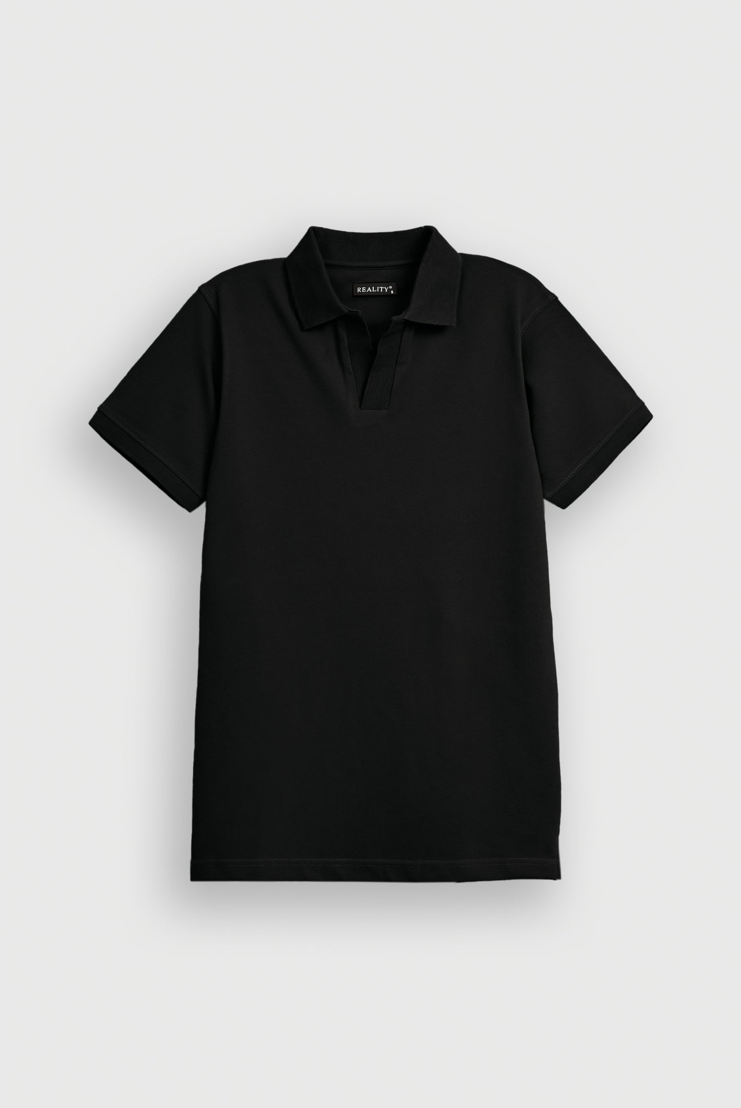 MEN BLACK POLO Reality