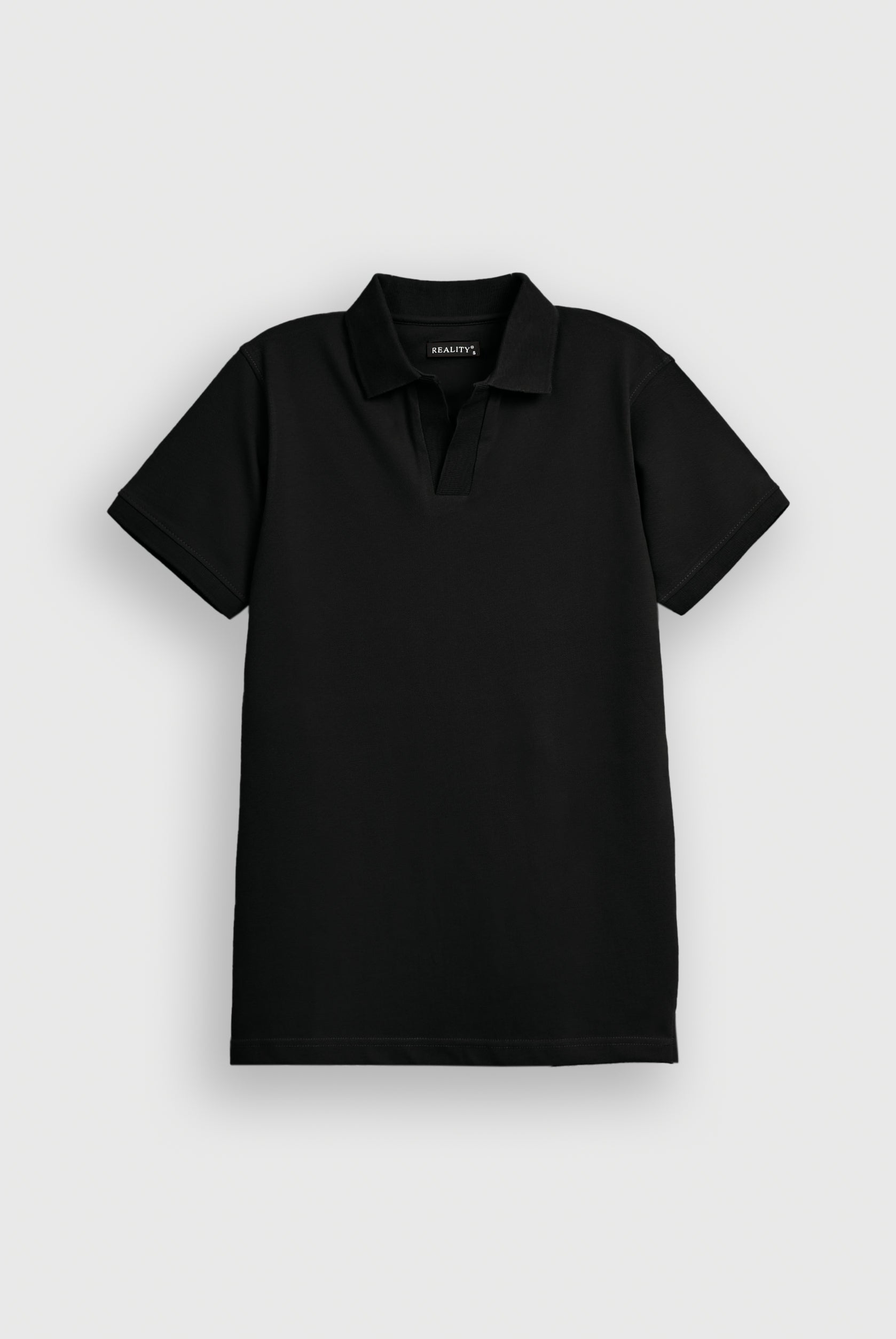 MEN BLACK POLO Reality