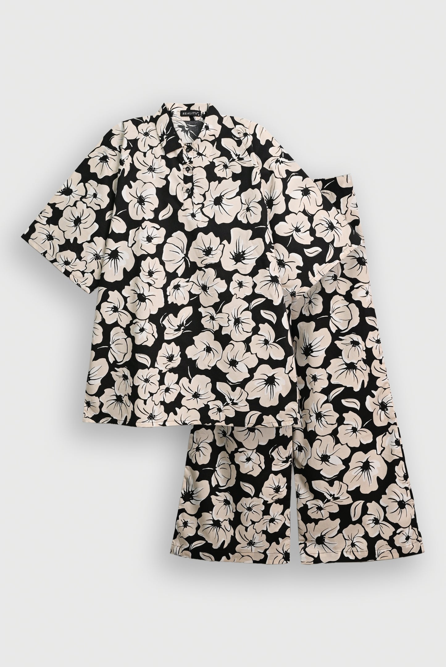 PETALYN BLACK CO-ORD SET Reality