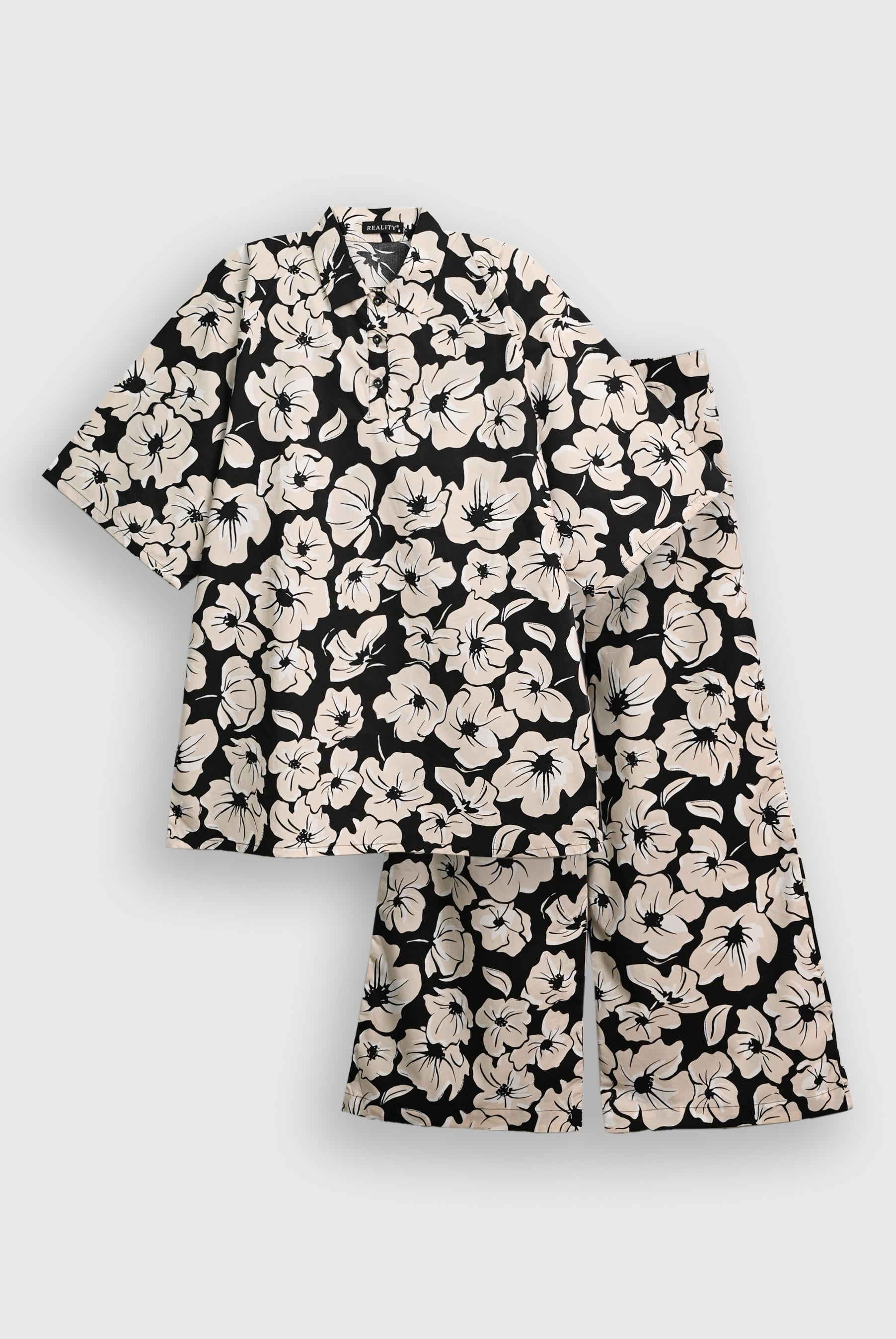 PETALYN BLACK CO-ORD SET Reality