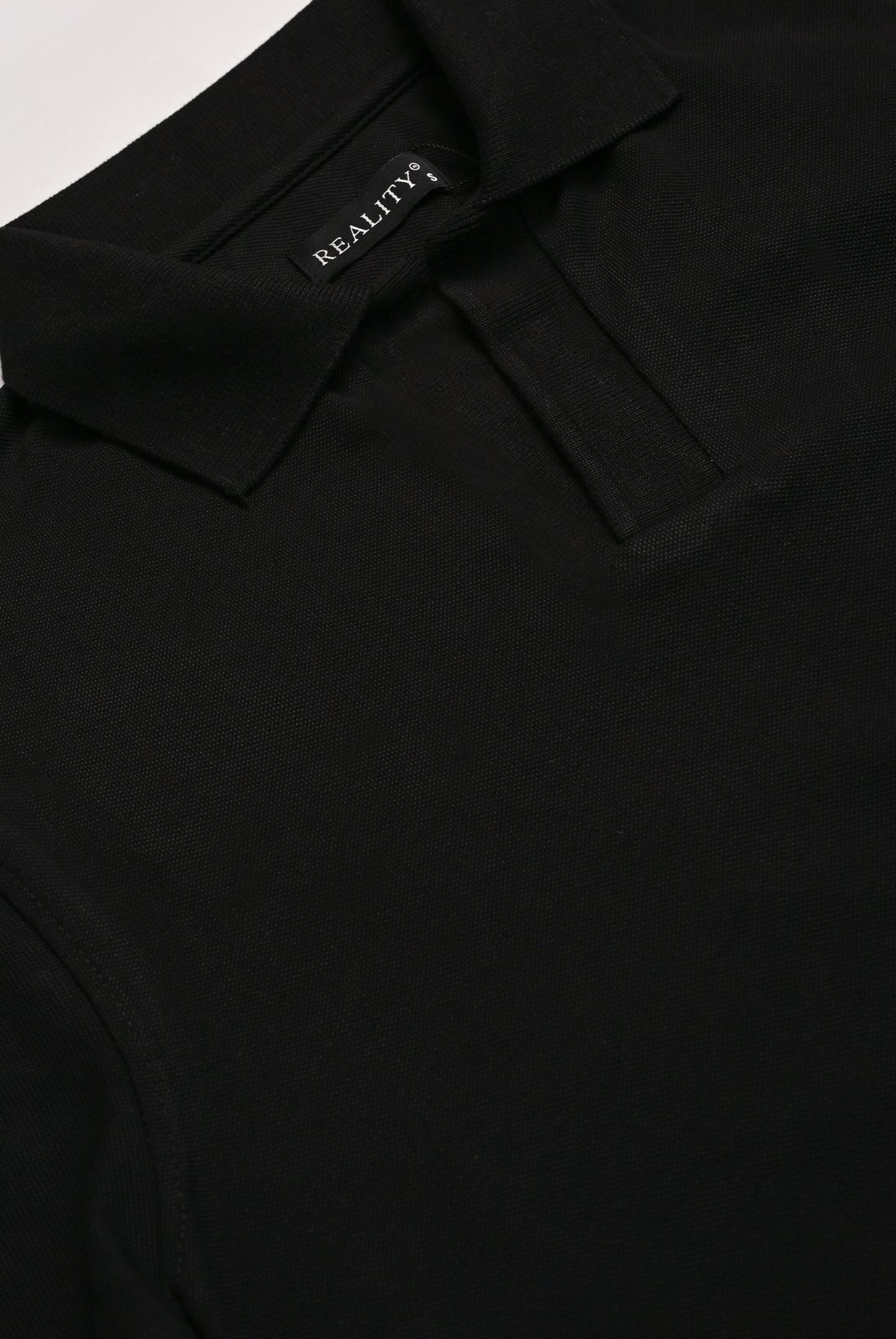 MEN BLACK POLO Reality