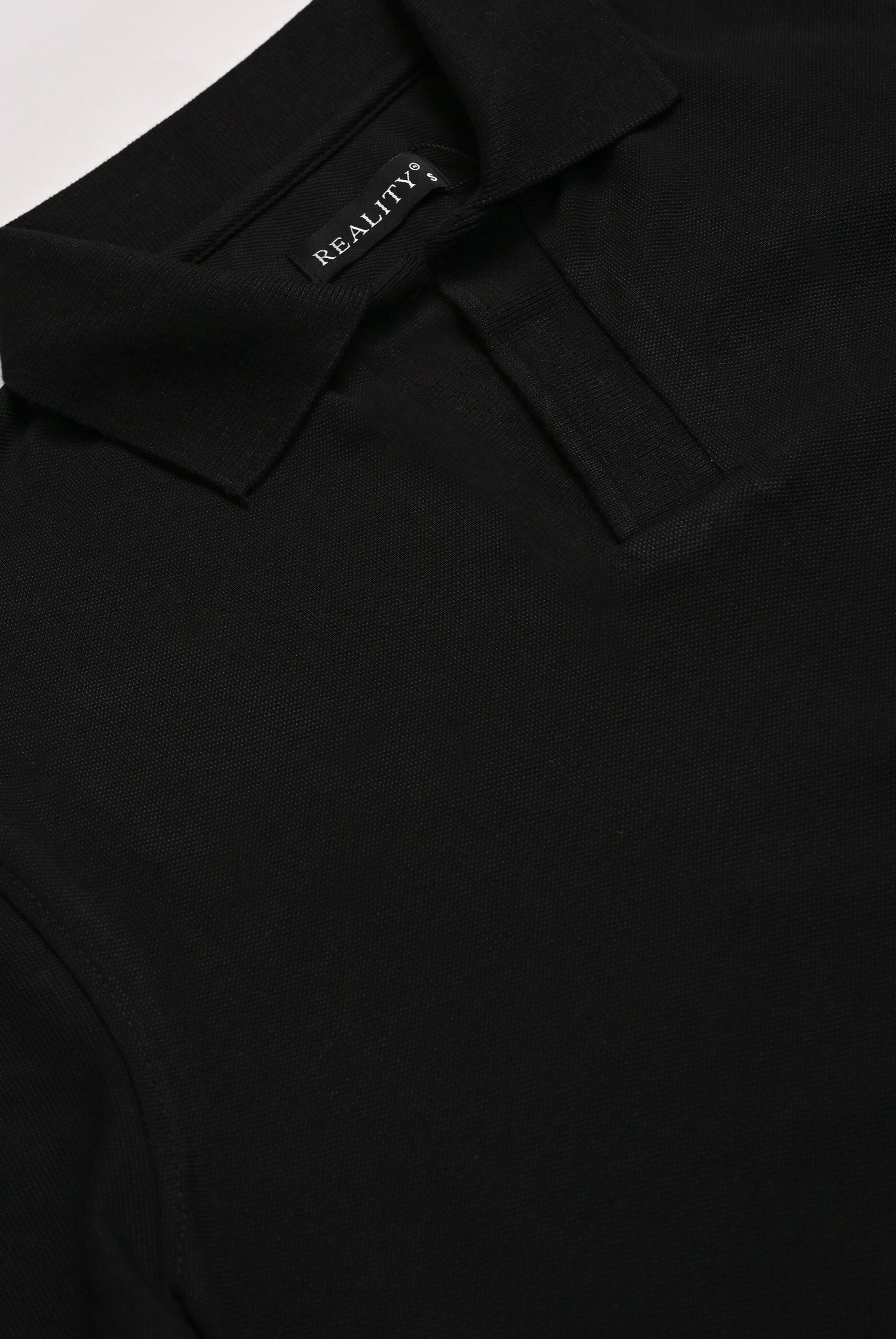 MEN BLACK POLO Reality