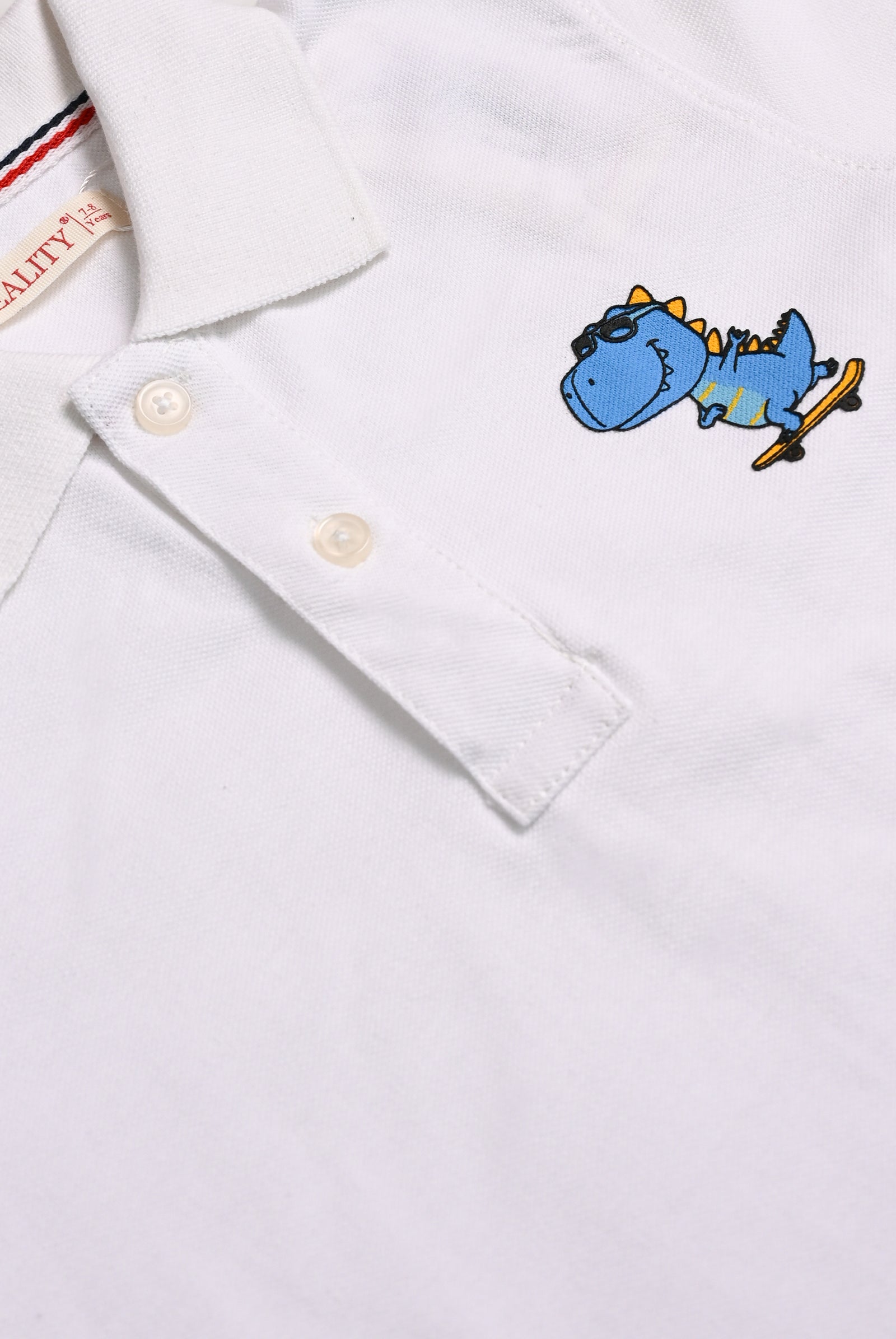 Boy WHITE Polo Reality